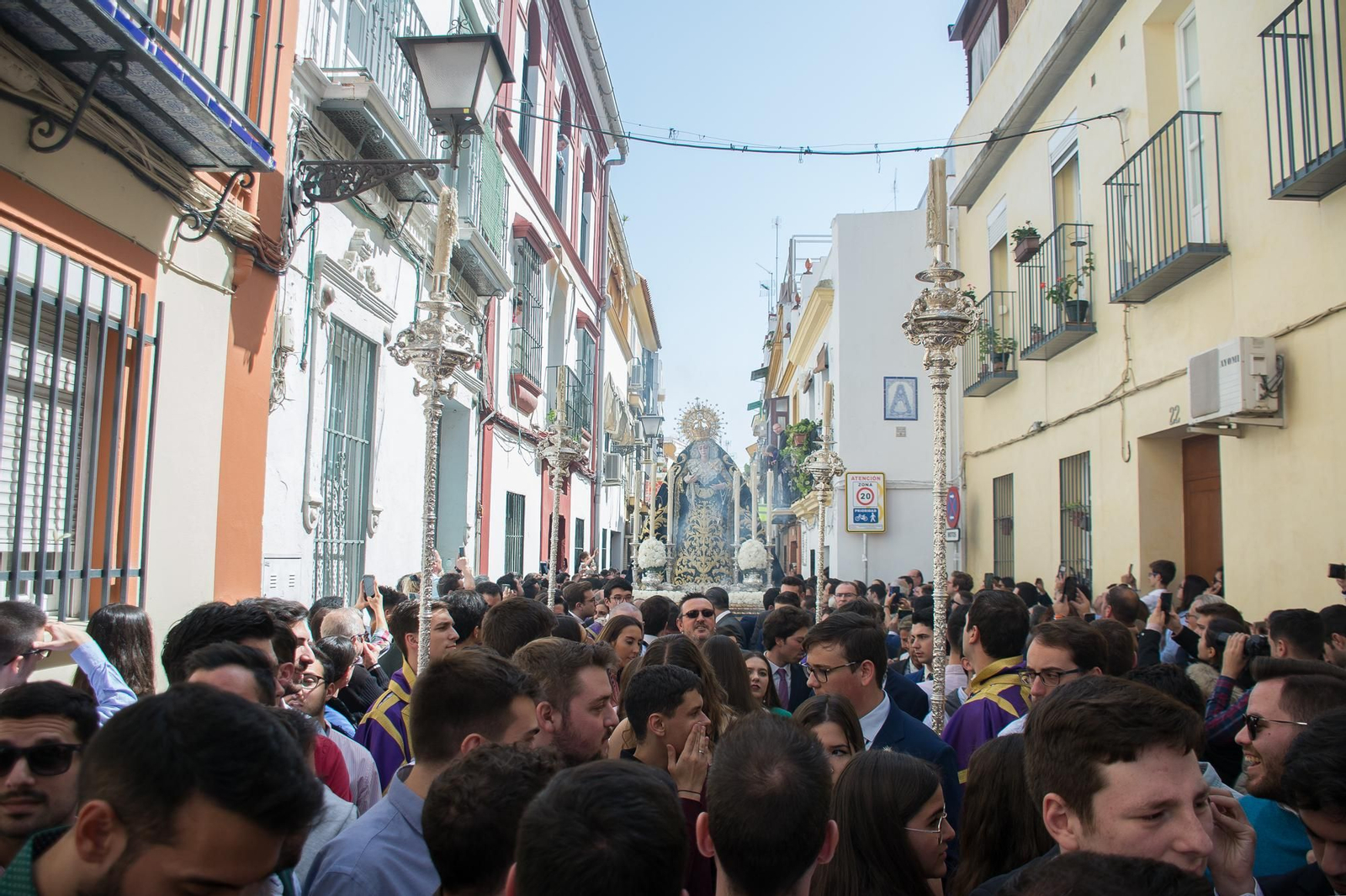 Traslado de la Estrella desde Santa Ana a su Capilla