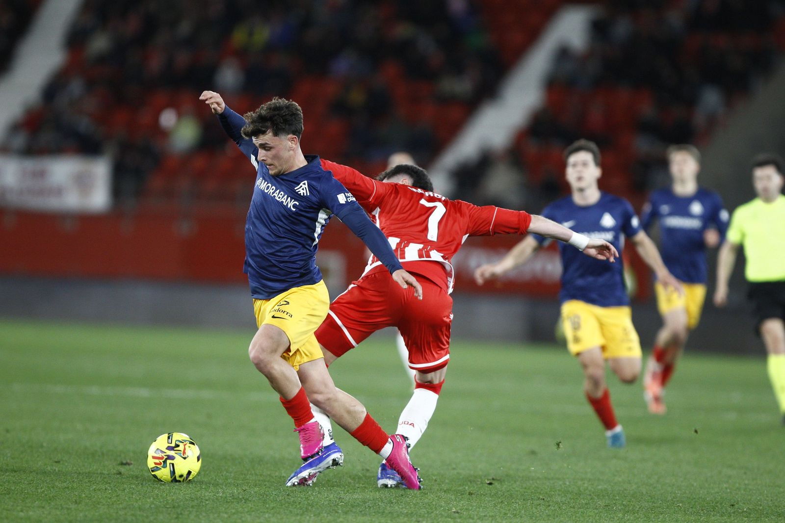 Las imágenes del partido U.D. Almería - F.C. Andorra