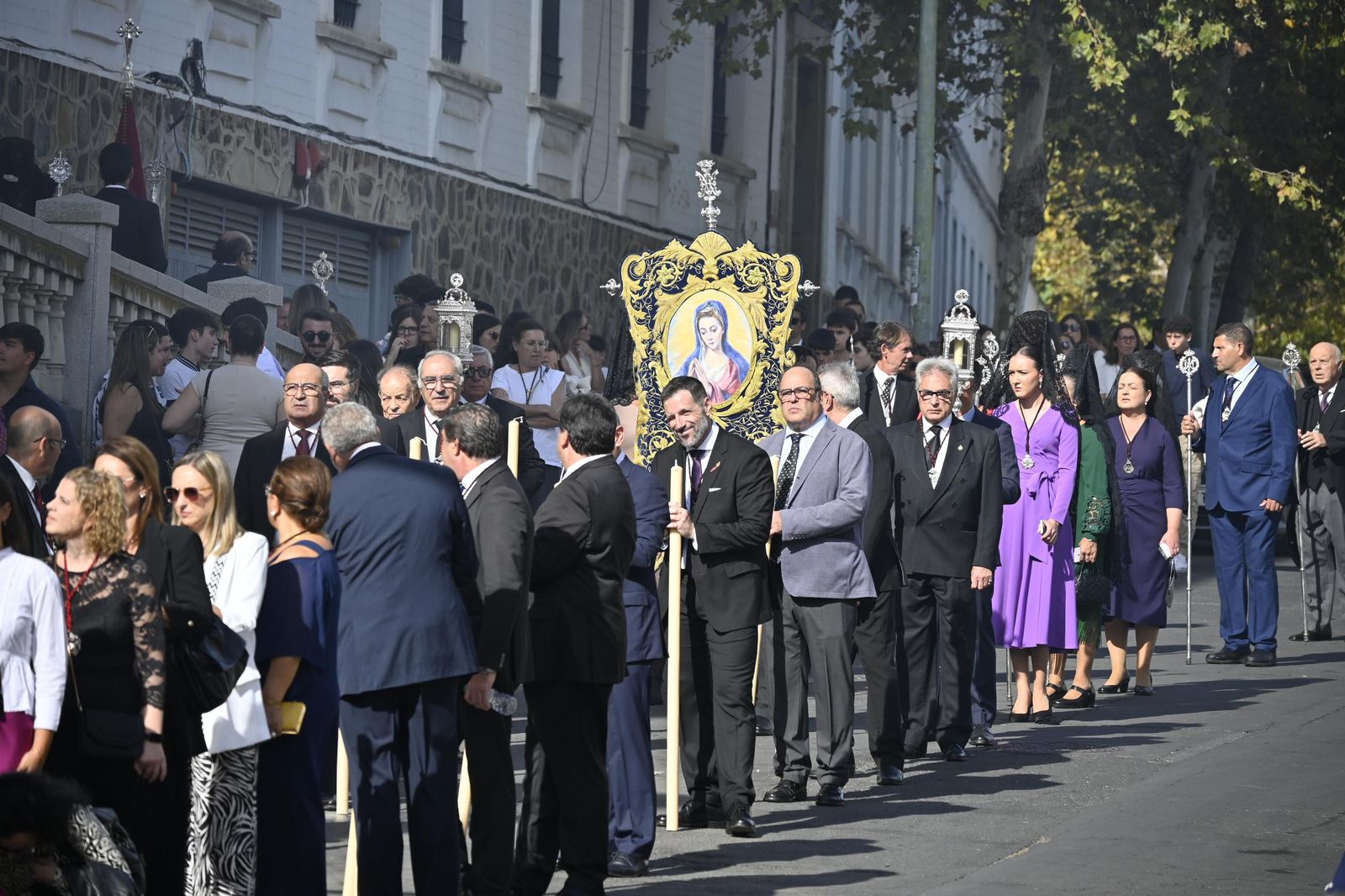 Extraordinaria de la Virgen del Valle de Huelva en imágenes
