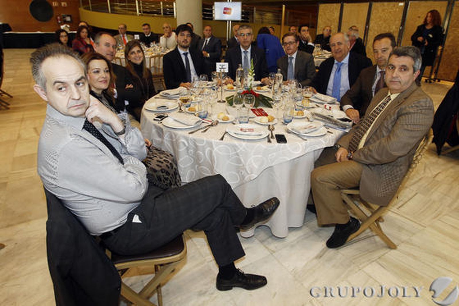 Francisco Javier Ruiz, Ángeles Orantes, Joaquín Romero, Ana Romero, Jaime Gomila, Vicente Jiménez, Miguel Ángel Quero, Antonio Díaz, Manuel Fernández y David Parejo.

Foto: Maria de la Cruz/ Pepe Villoslada