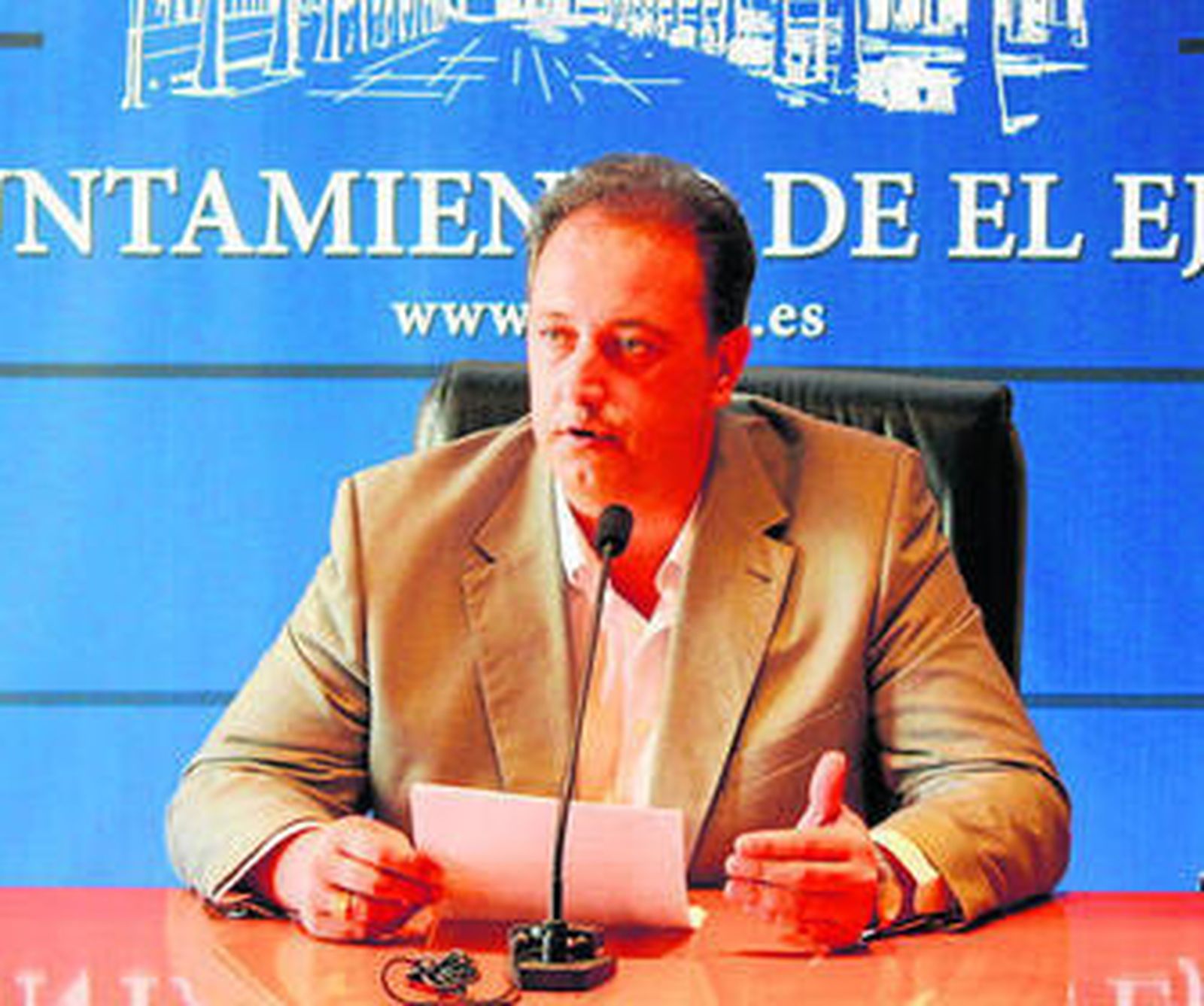 José Francisco Rivera, portavoz y concejal de Hacienda.