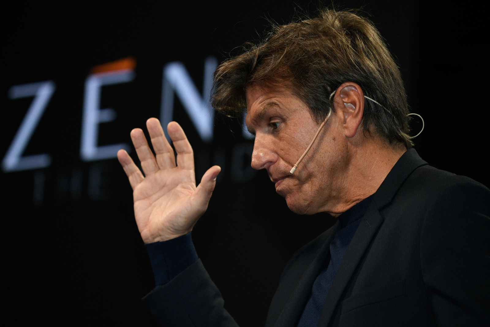 El Cordobés en su charla de esta mañana en Madrid