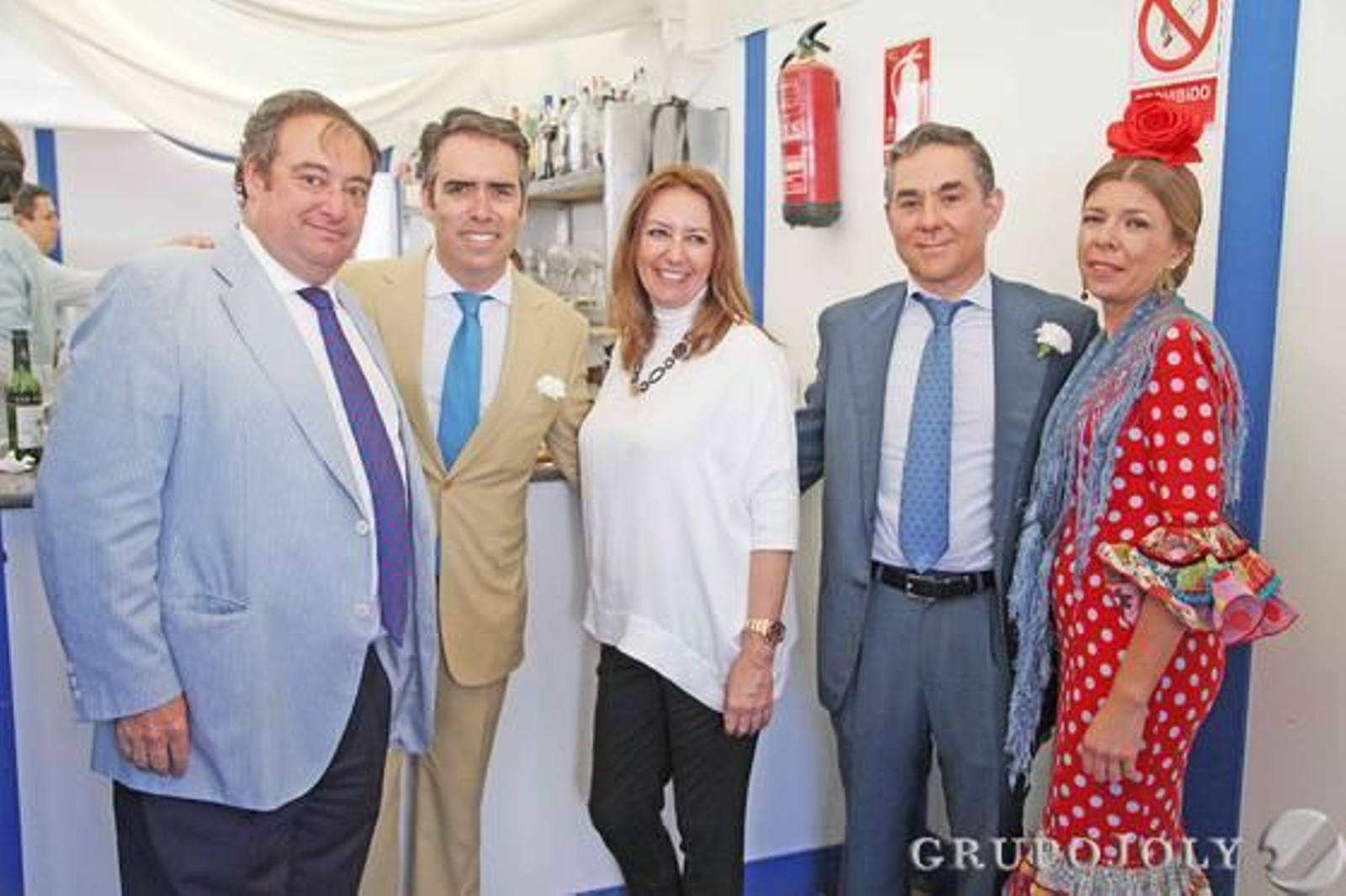 Tomás Valiente, su esposa Esther Gordillo, Joaquín Joly Martínez de Salazar, María del Mar Díez y Rafael Navas.

Foto: Vanesa Lobo