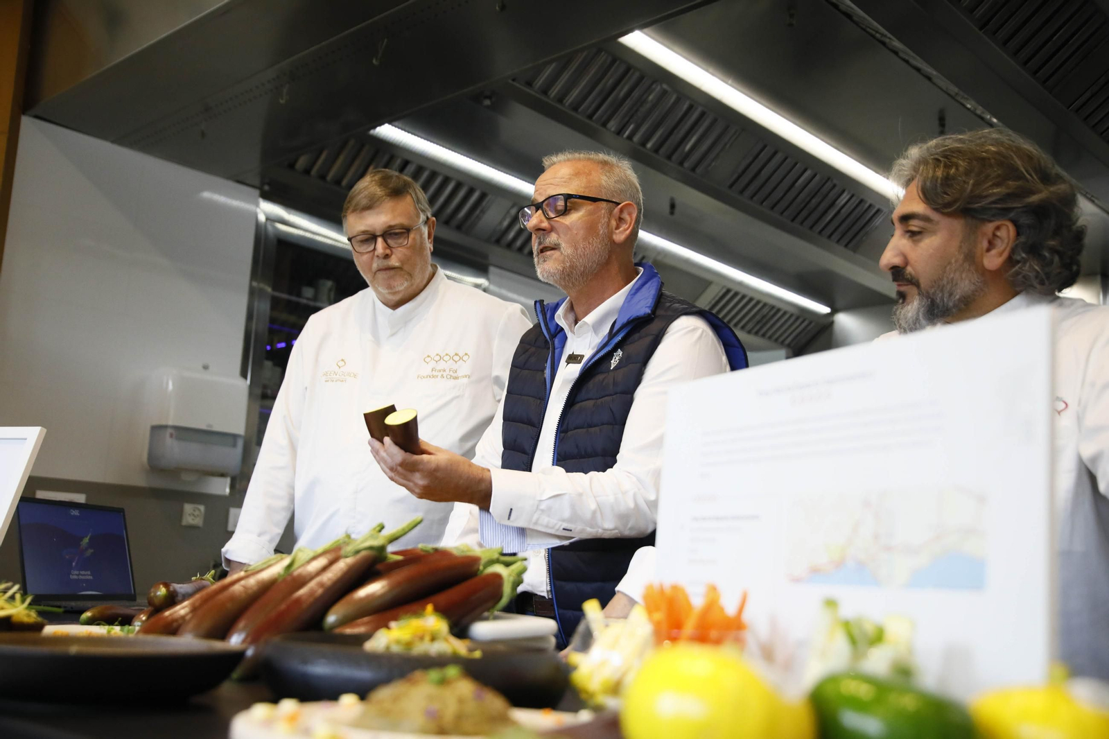Las imágenes de una nueva variedad de berenjena en Almería