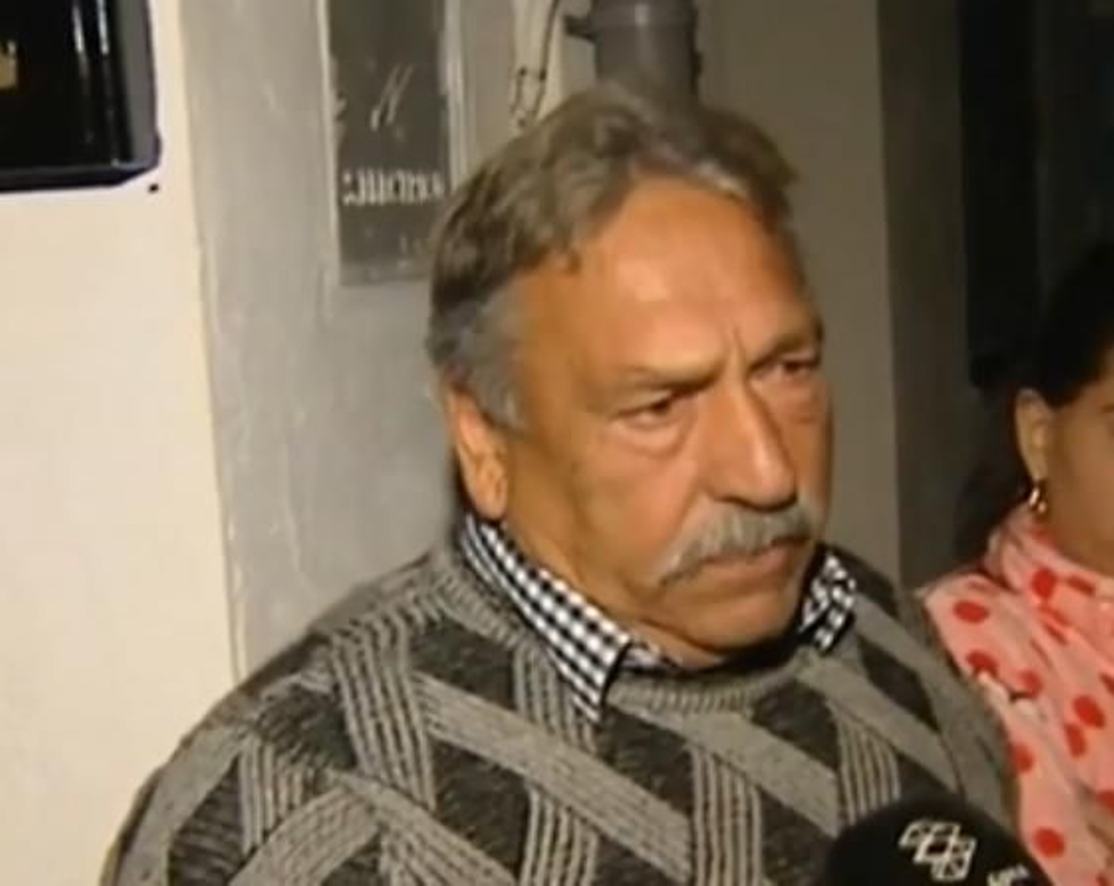 Manuel Montoya, padre del detenido como sospechoso de asesinar a Laura Luelmo, Bernardo Montoya.