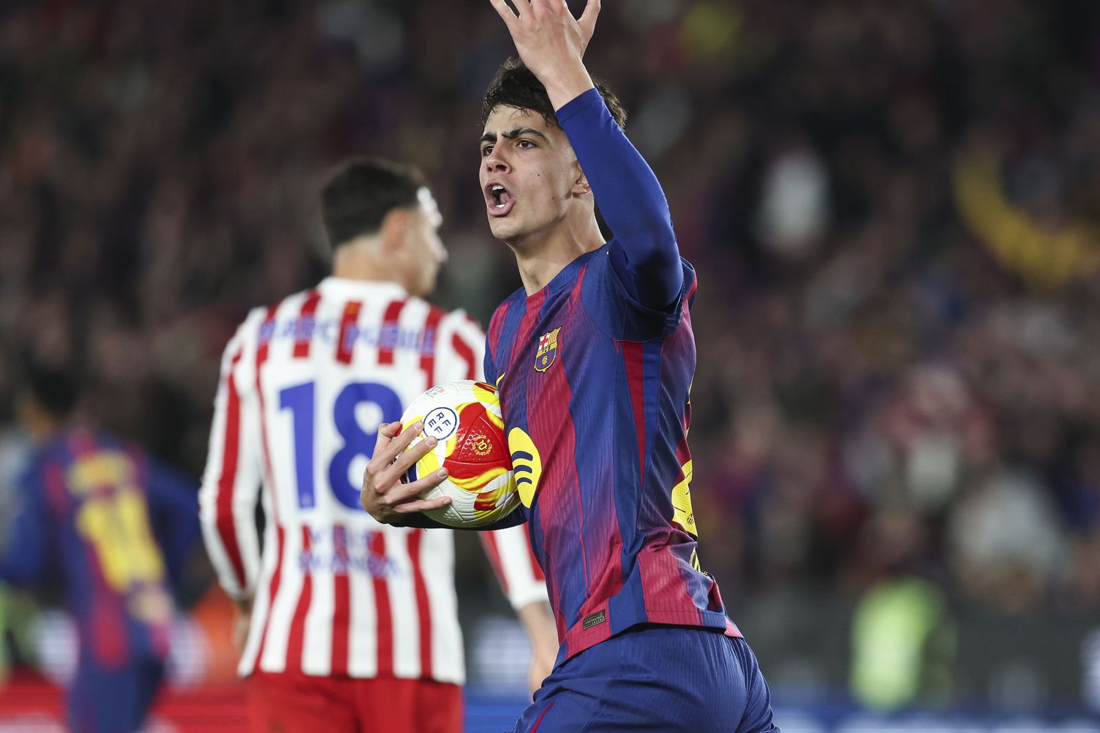 Las fotos del Barcelona-Atlético de Madrid