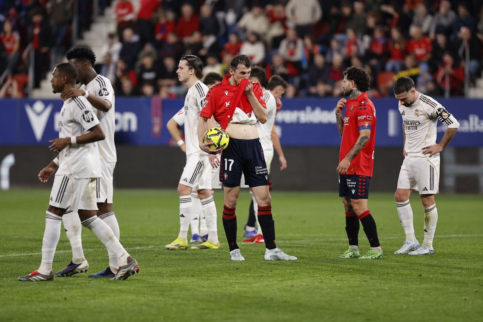 Las fotos de la derrota del Real Madrid contra Osasuna