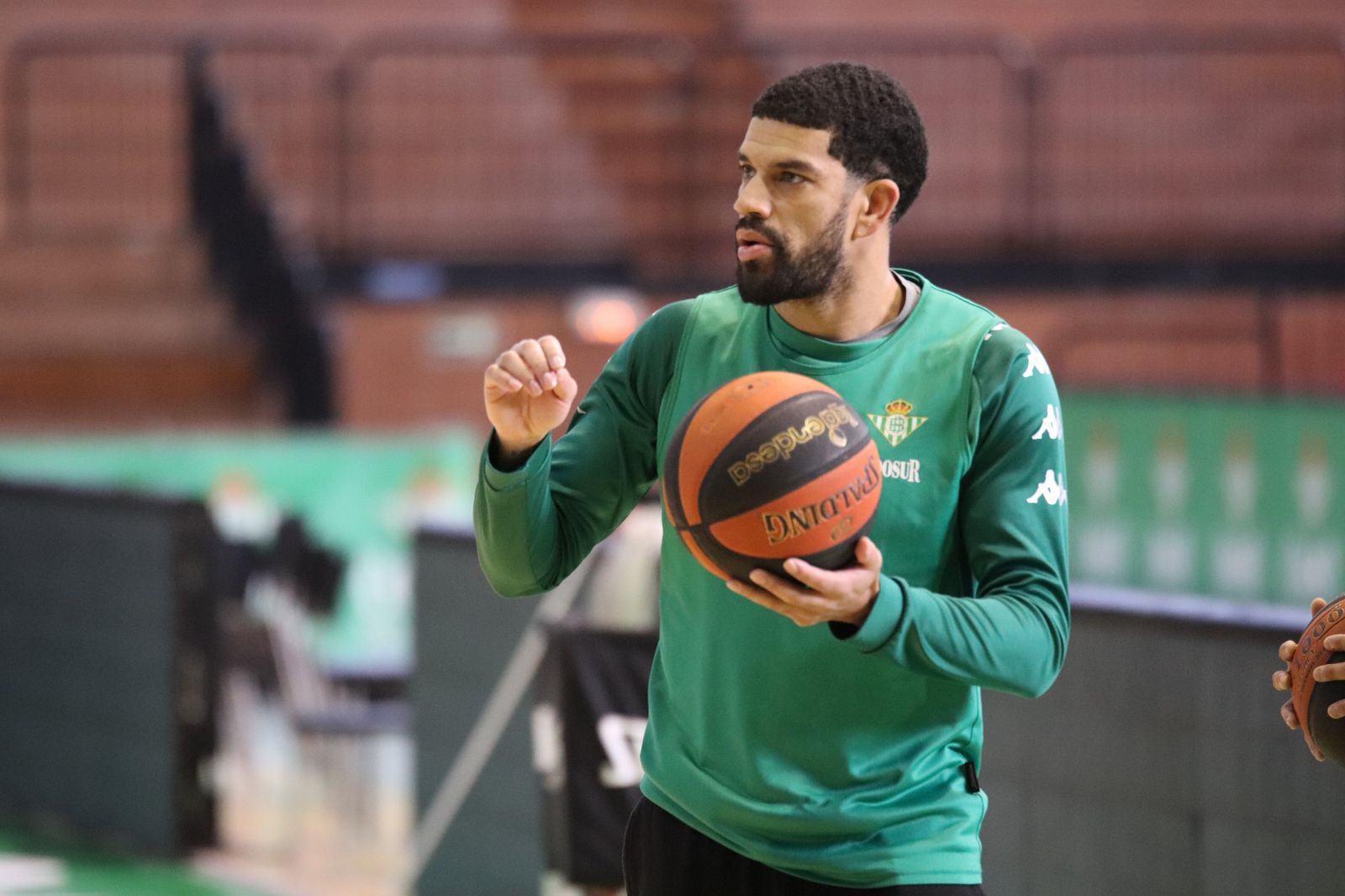 Feldeine, en un entrenamiento en San Pablo.