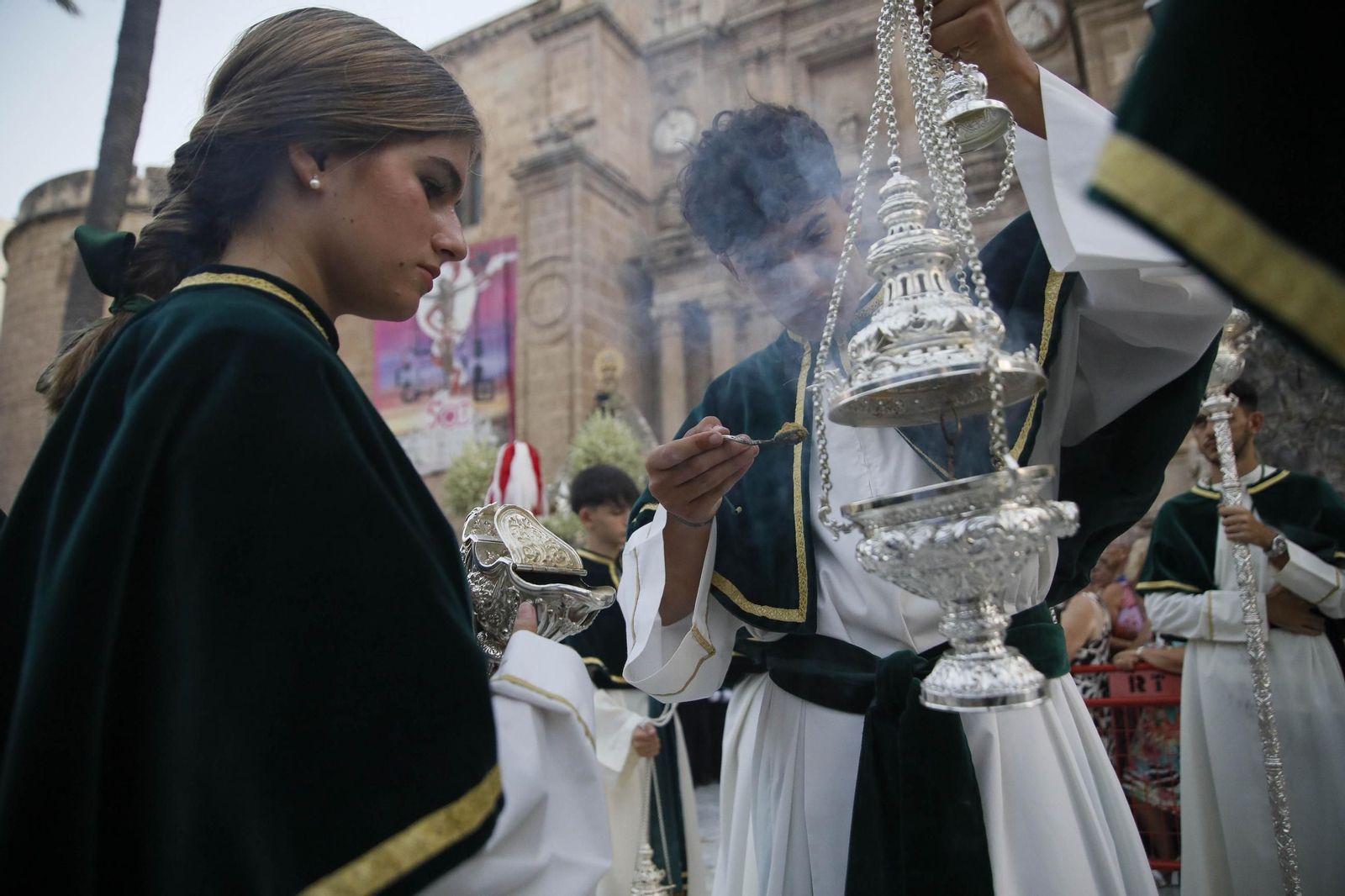 Las mejores imágenes de la procesión Stma. Virgen del Mar, acompañada por San Indalecio