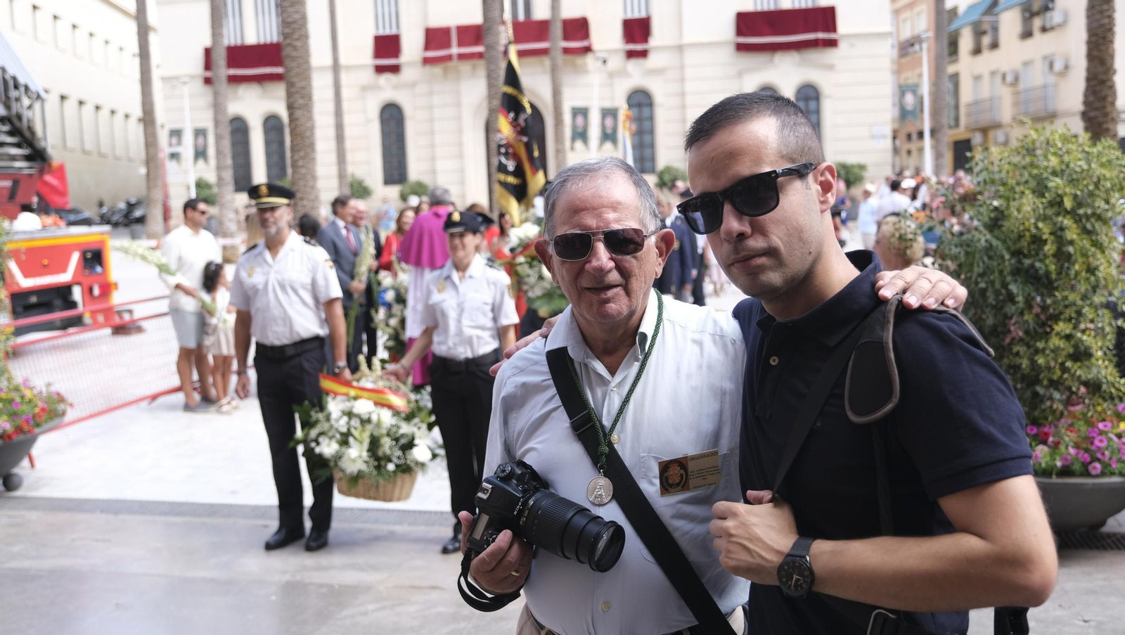 Ofrenda floral a la Virgen del Mar en la Feria de Almería 2024, en imágenes