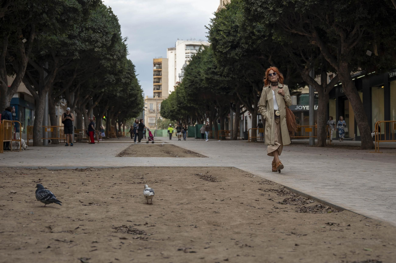 Las imágenes de las obras del paseo de Almería