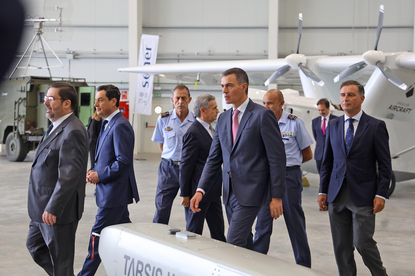 Imágenes de la inauguración del CEUS por Pedro Sánchez en Moguer