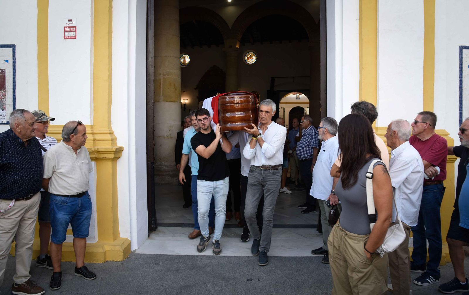 Misa funeral por el alma de Manolo Cardo