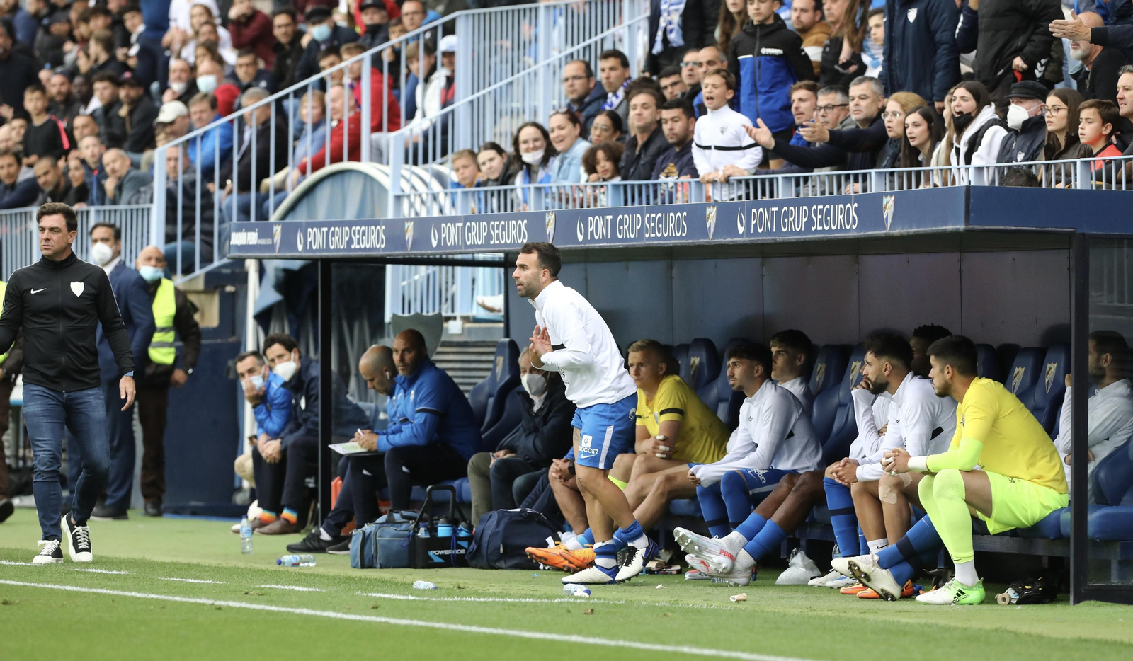 Las fotos del Málaga CF-Eibar