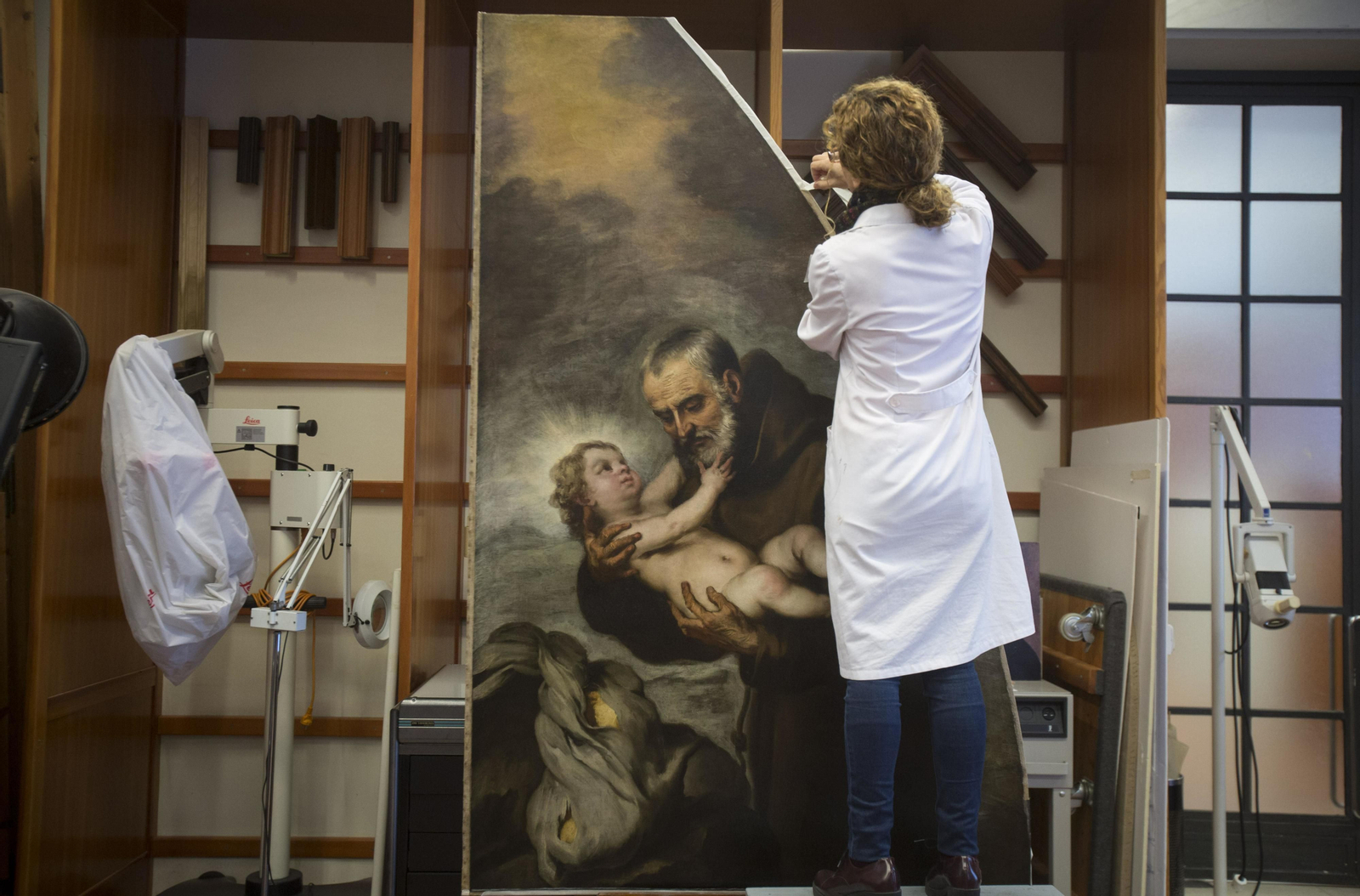 Últimos preparativos antes de la inauguración del 'Año Murillo'