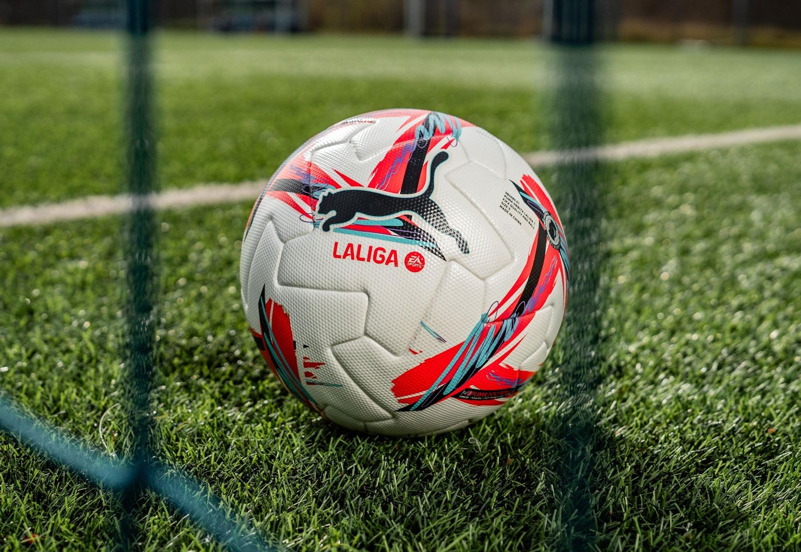 Un balón de fútbol.