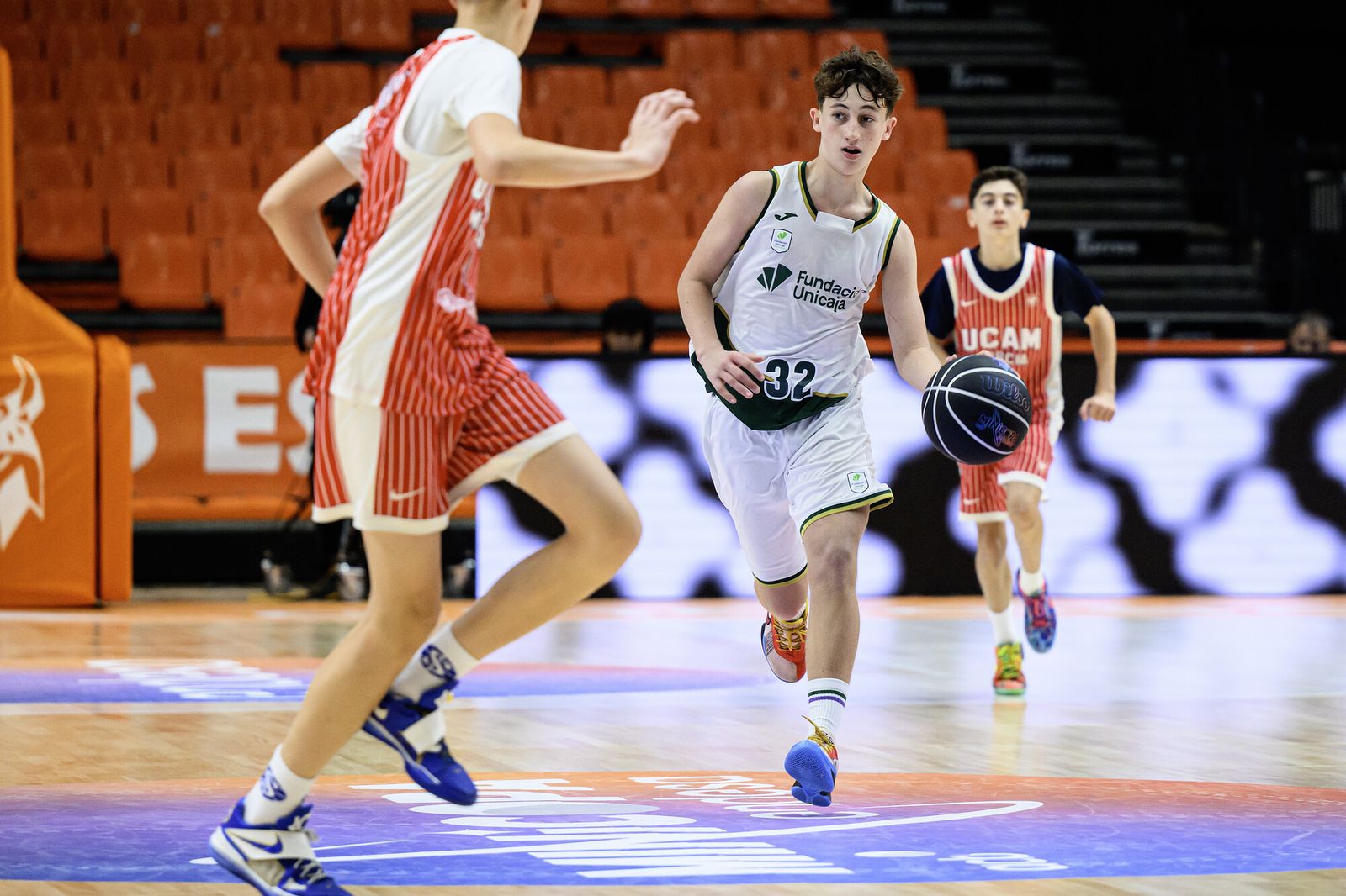 La celebración del Unicaja por acceder a la Minicopa