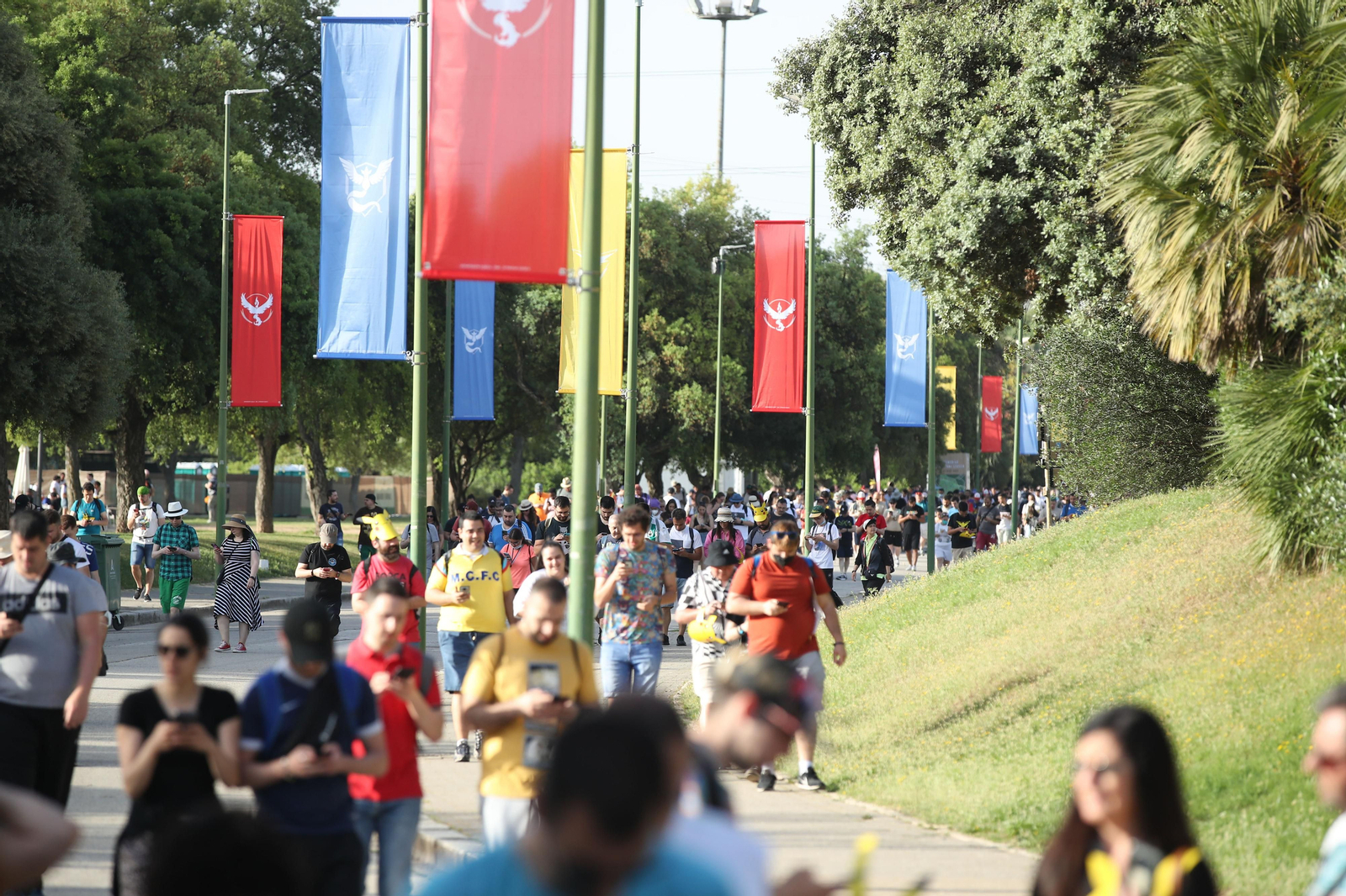 Zona Safari de Pokémon GO en el Parque del Alamillo