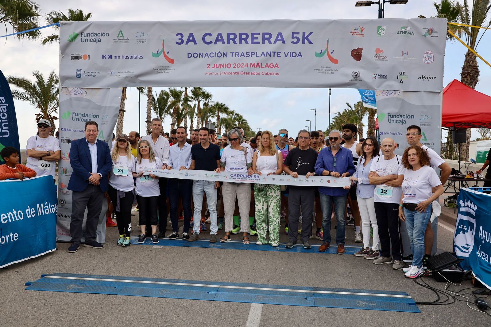Las fotos de la 3ª carrera solidaria Memorial Vicente Granados en Málaga