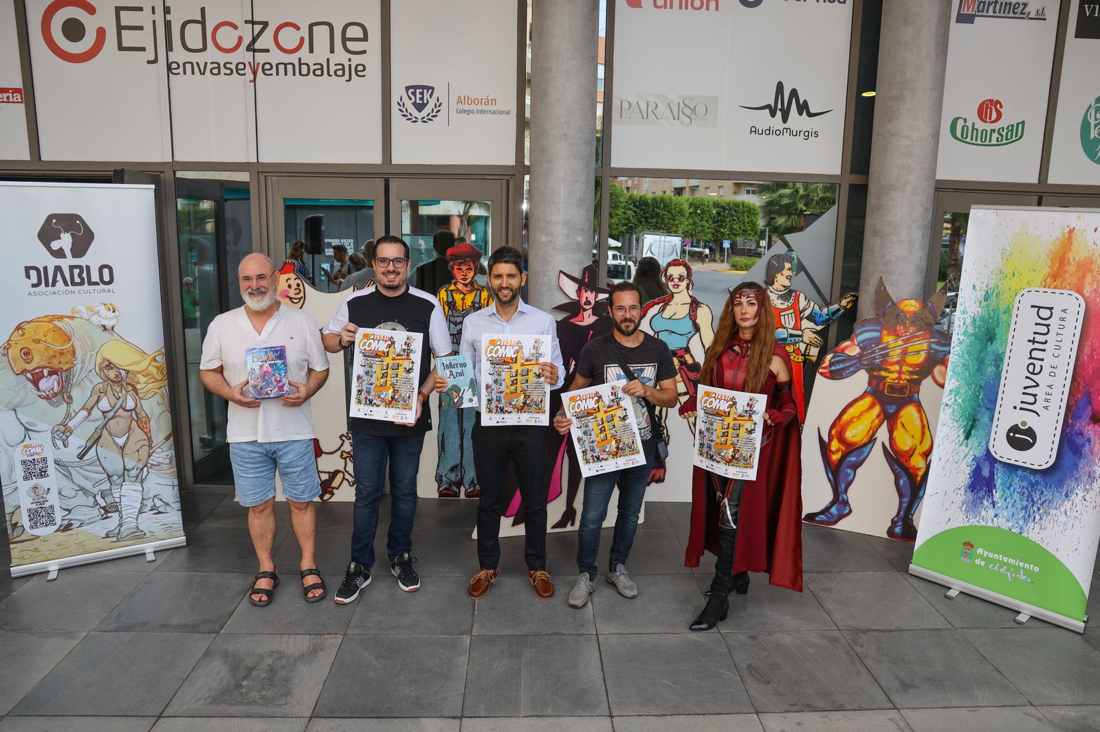 Presentación de una nueva edición de Festicómic El Ejido.