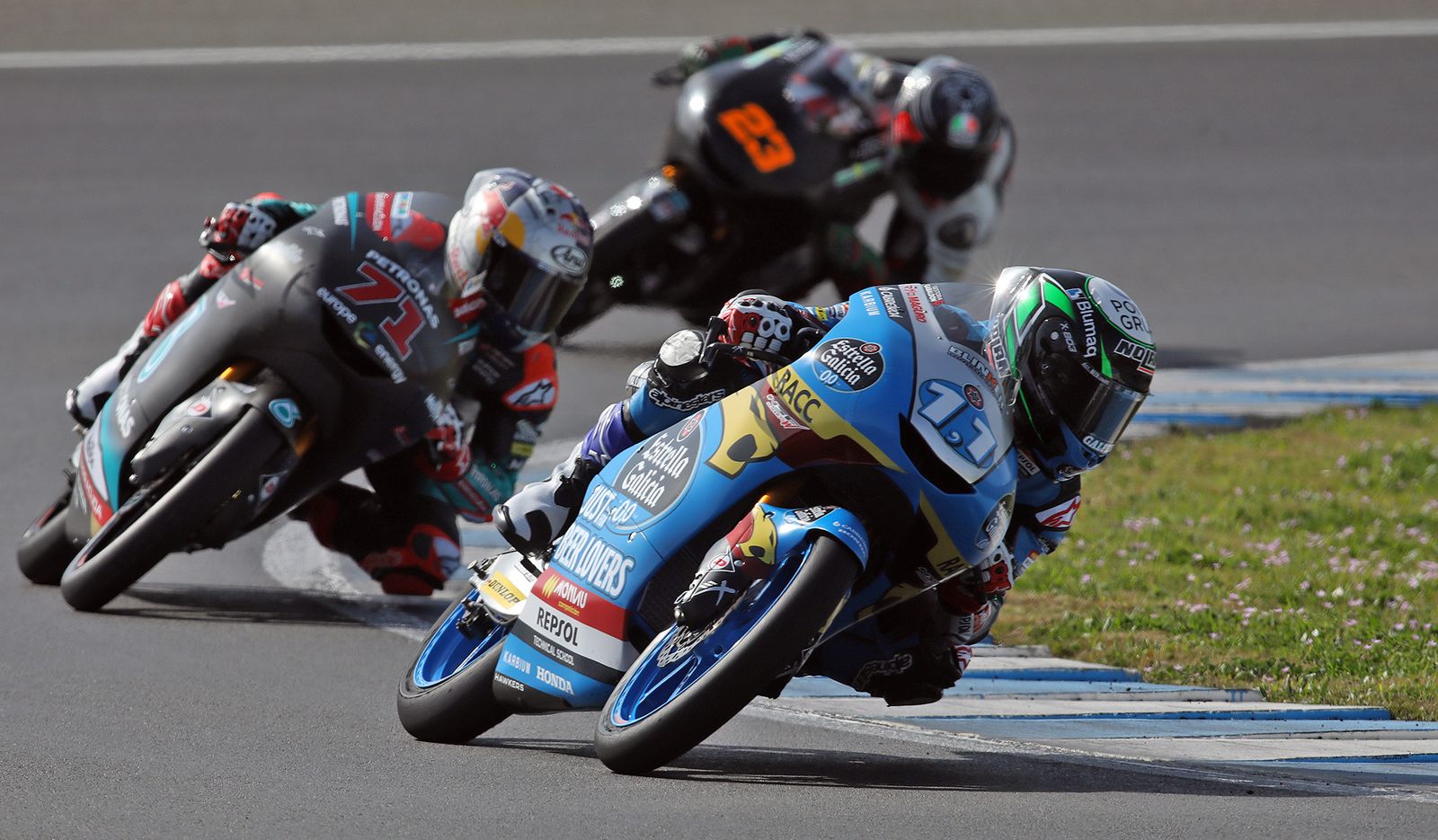 Imágenes de los entrenamientos de Moto2 y Moto3