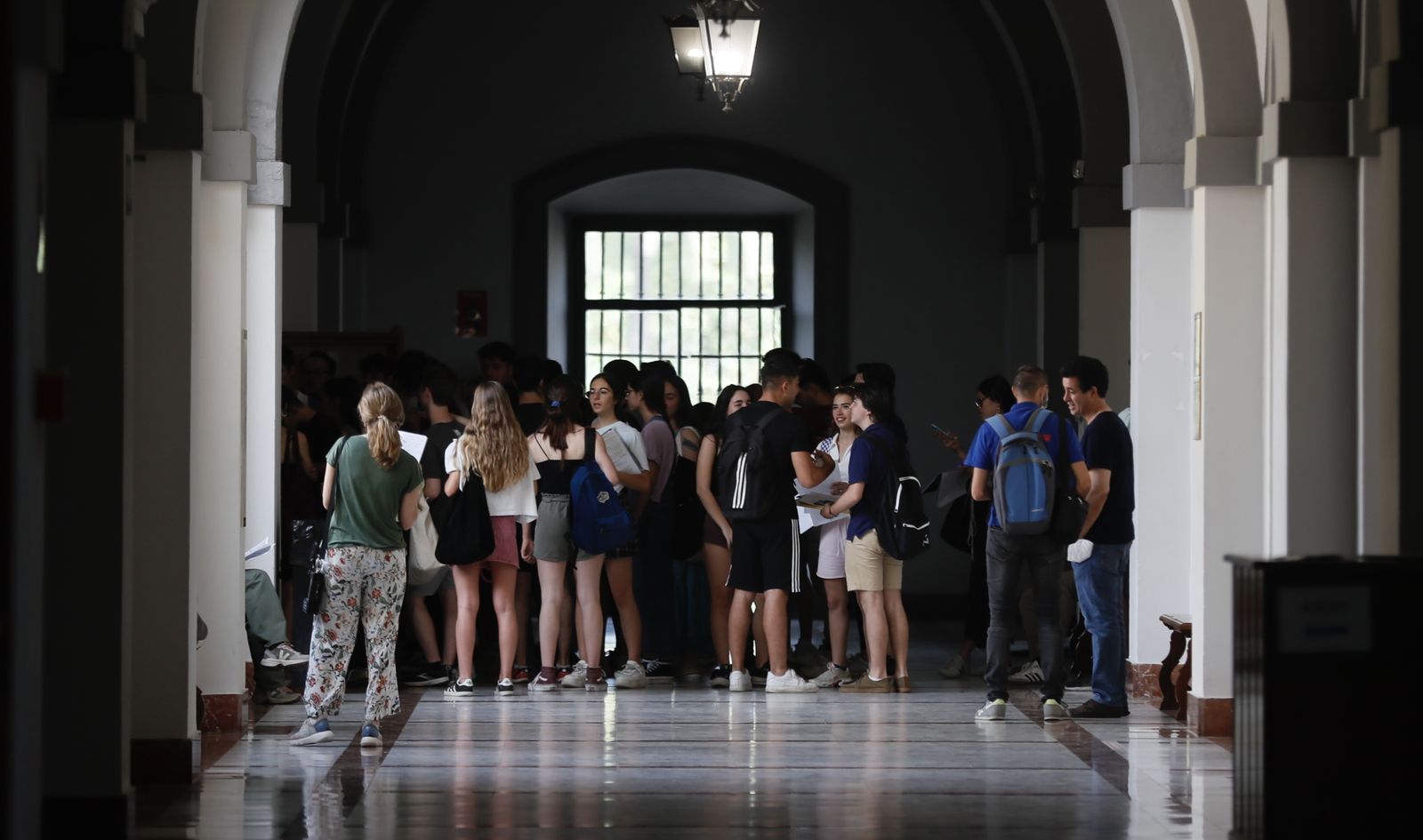 Estudiantes de la Universidad de Sevilla.