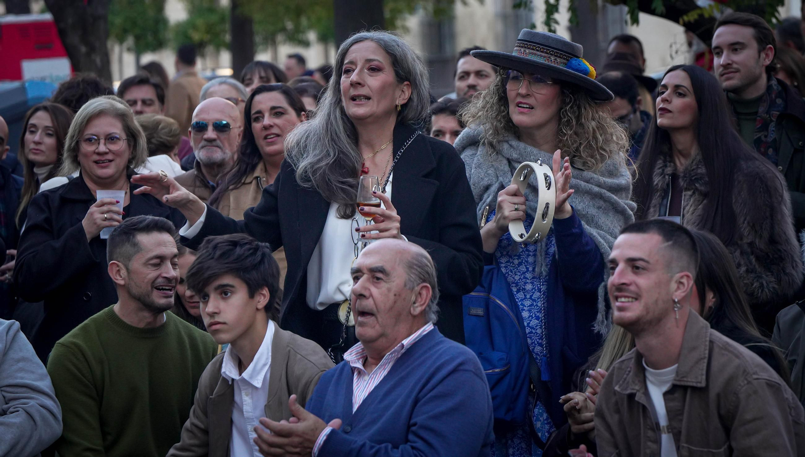 Imágenes de zambombas del día 6 de diciembre en Jerez