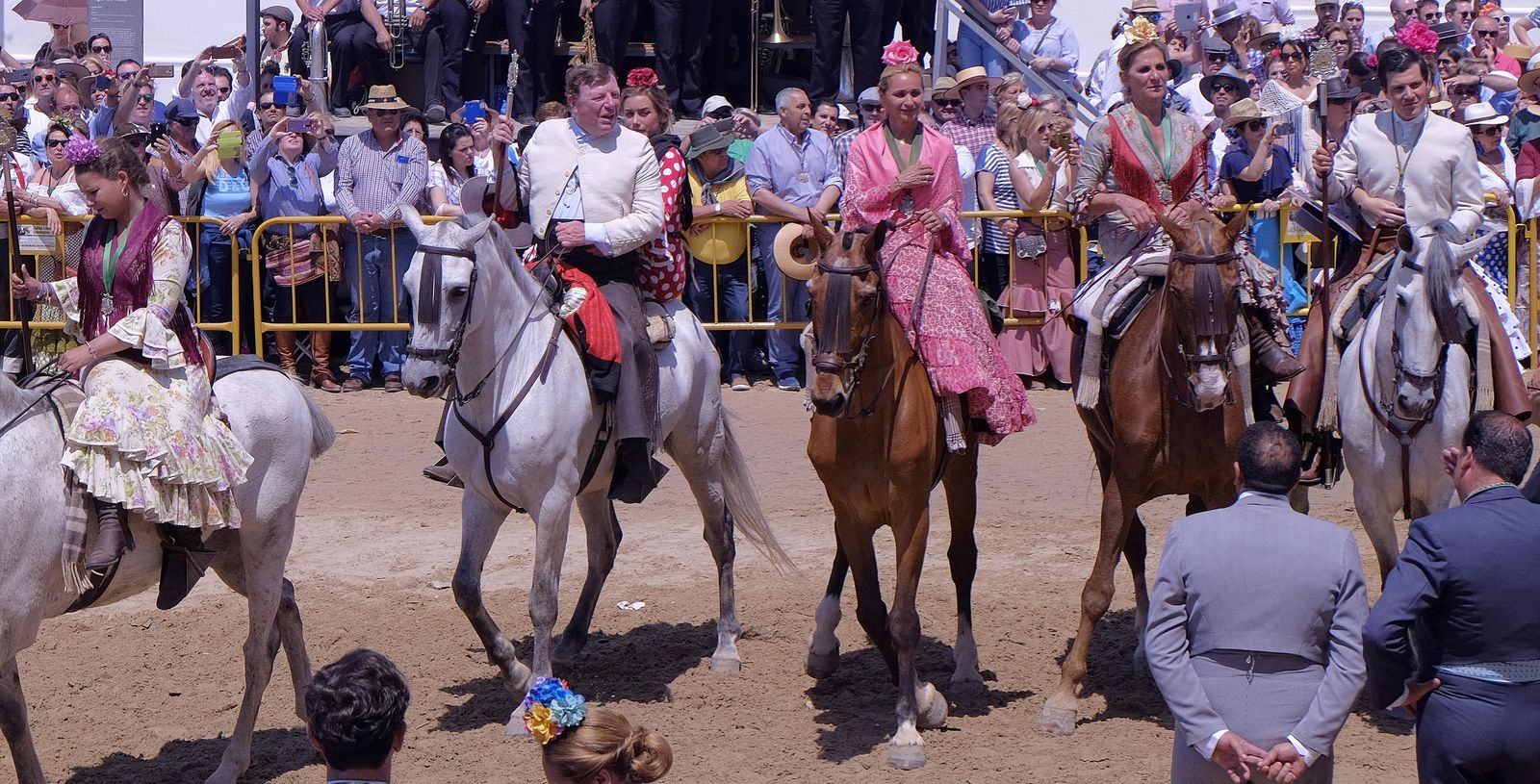 Las imágenes de las presentaciones en El Rocío