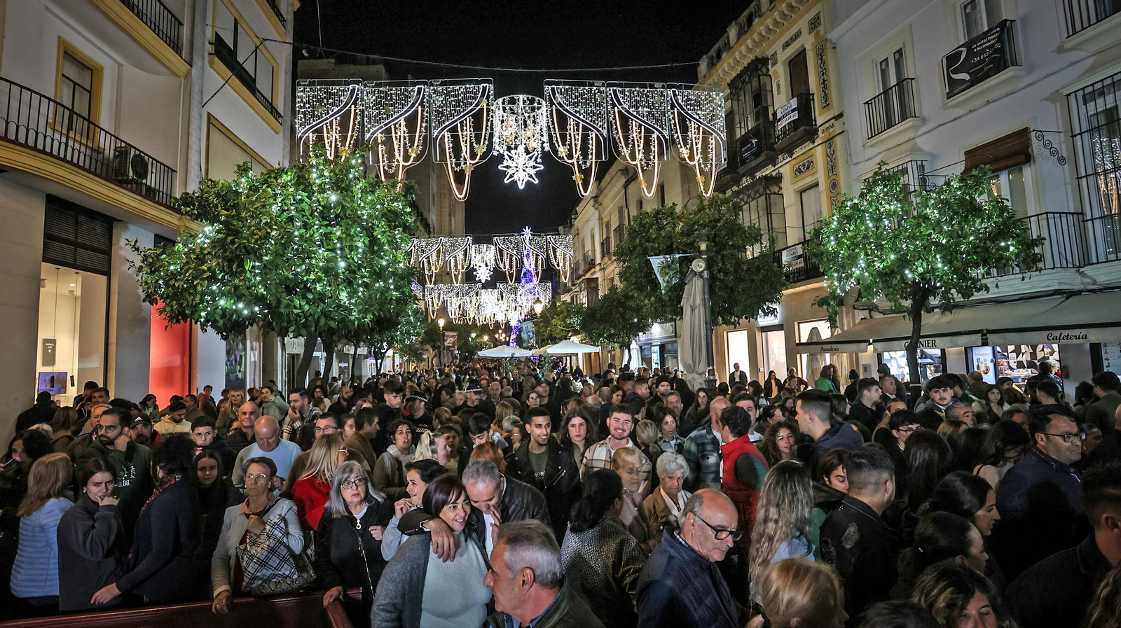 Jerez enciende su alumbrado navideño