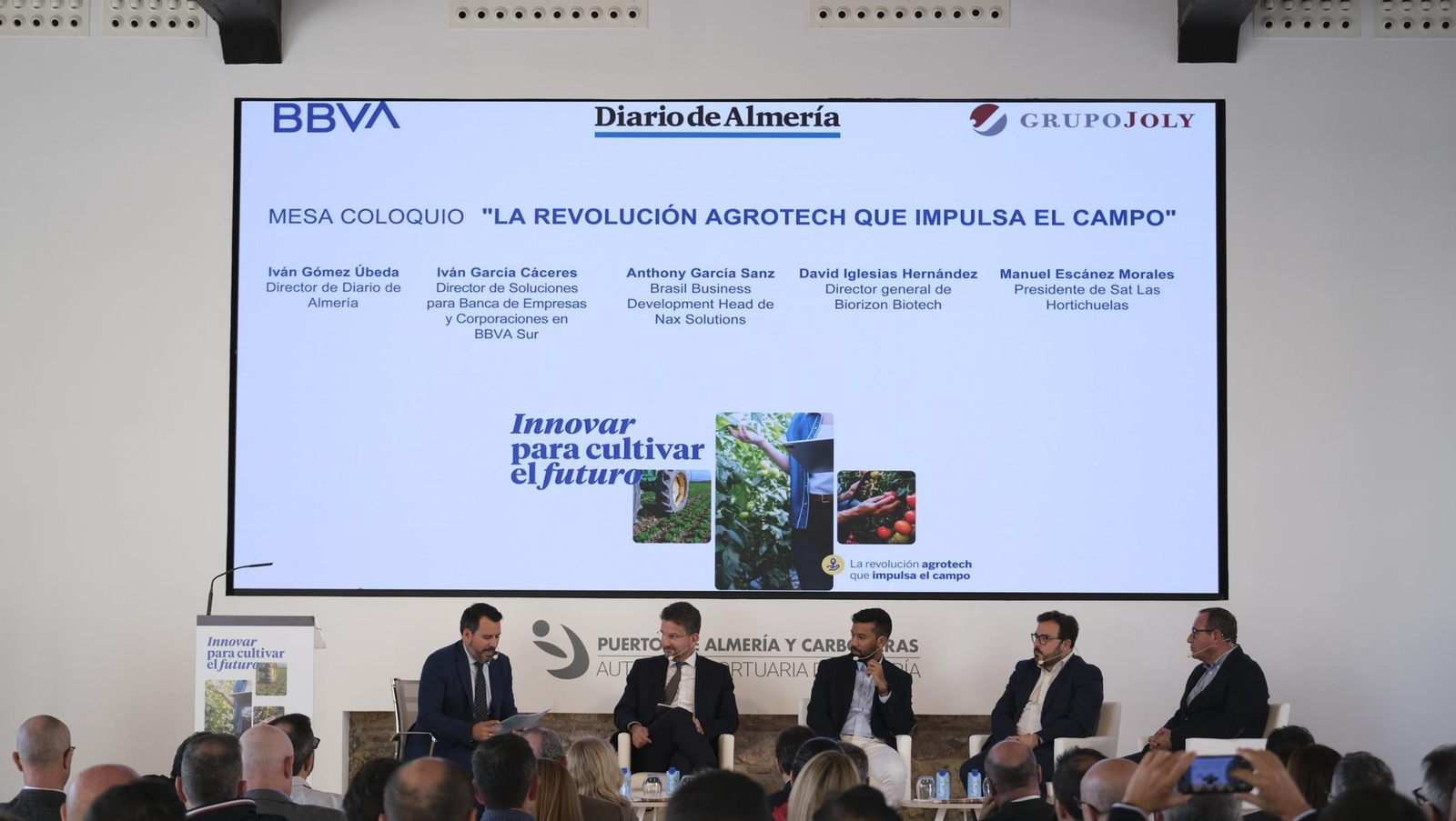 Imágenes de la Jornada BBVA-Grupo Joly 'Revolución Agrotech en el Campo', en Almería