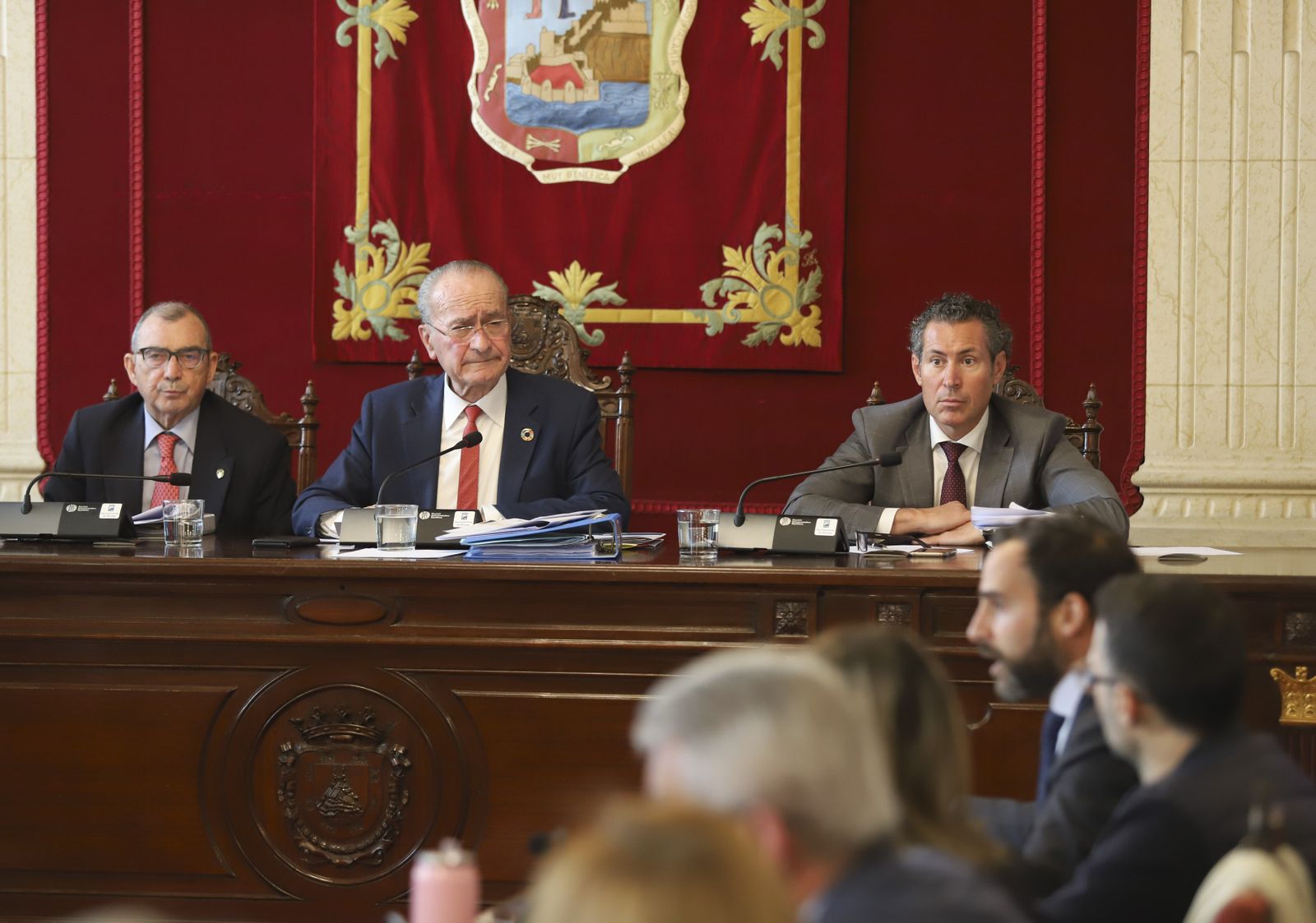 Las fotos del Pleno de abril del Ayuntamiento de Málaga