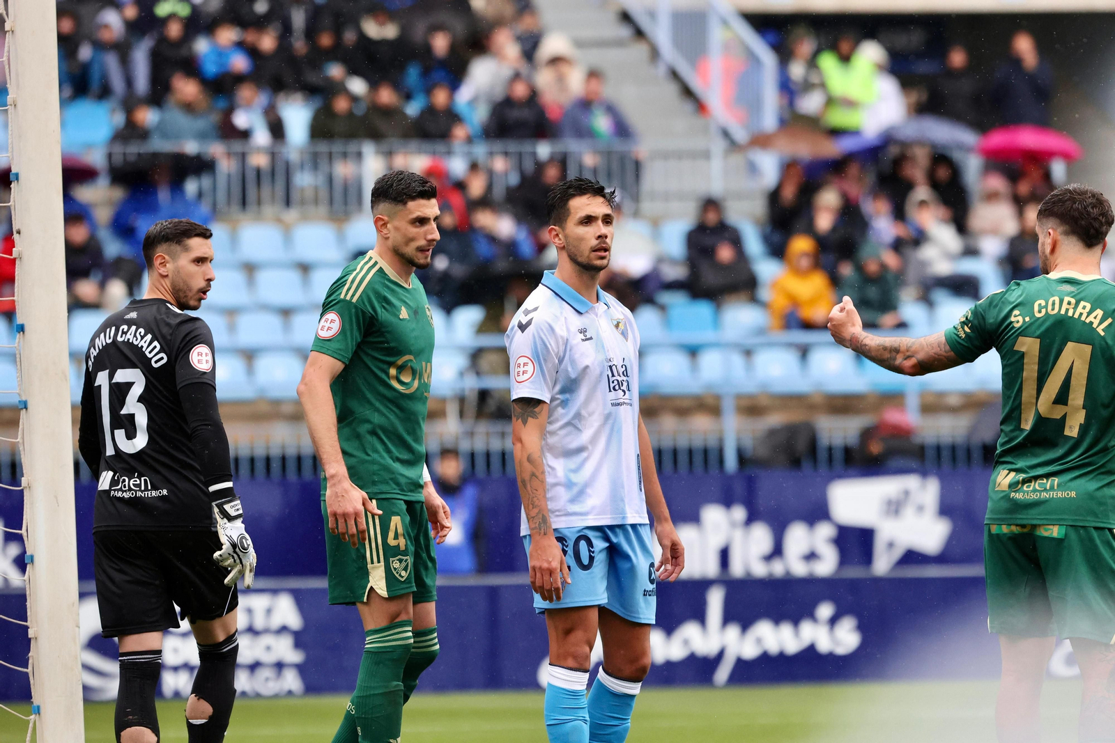 El Málaga CF-Linares Deportivo, fotos El Málaga CF-Linares Deportivo, fotos