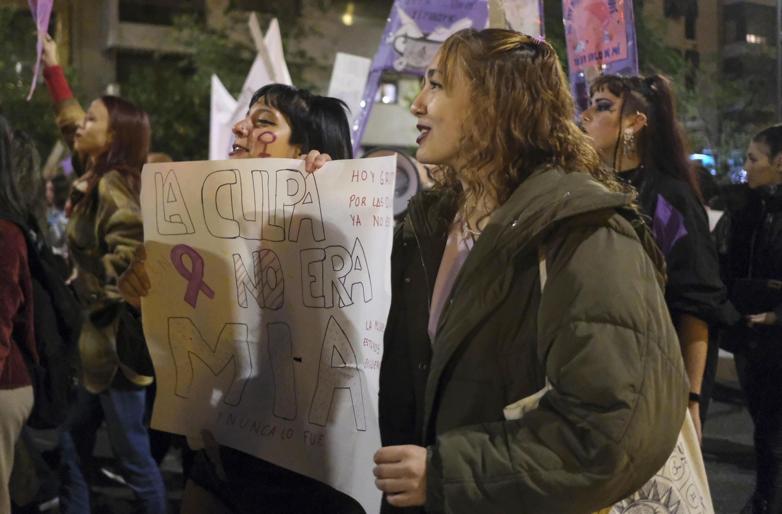 La manifestación en Córdoba contra la violencia de género, en fotografías