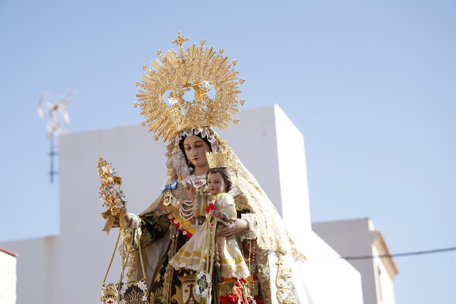Fotos de la procesión de la Virgen del Carmen en La Línea