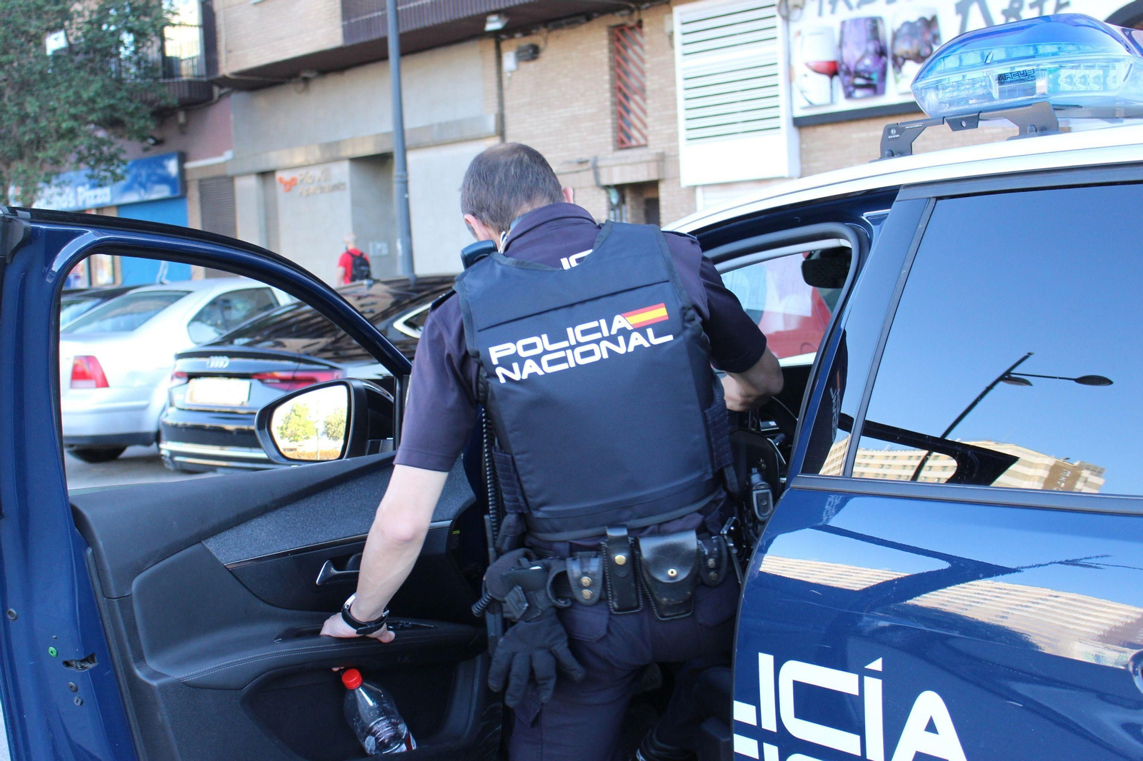 Imagen de archivo de un agente de la Policía Nacional.