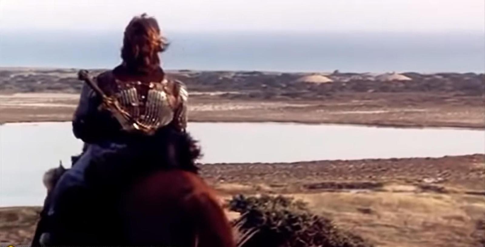 Escena de 'Conan, el bárbaro' en Punta Entinas