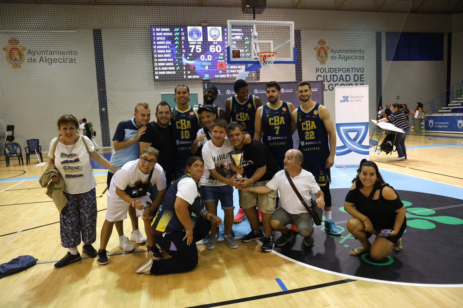 Las fotos del CB Algeciras - ULB de la final de la Copa Diputación de baloncesto