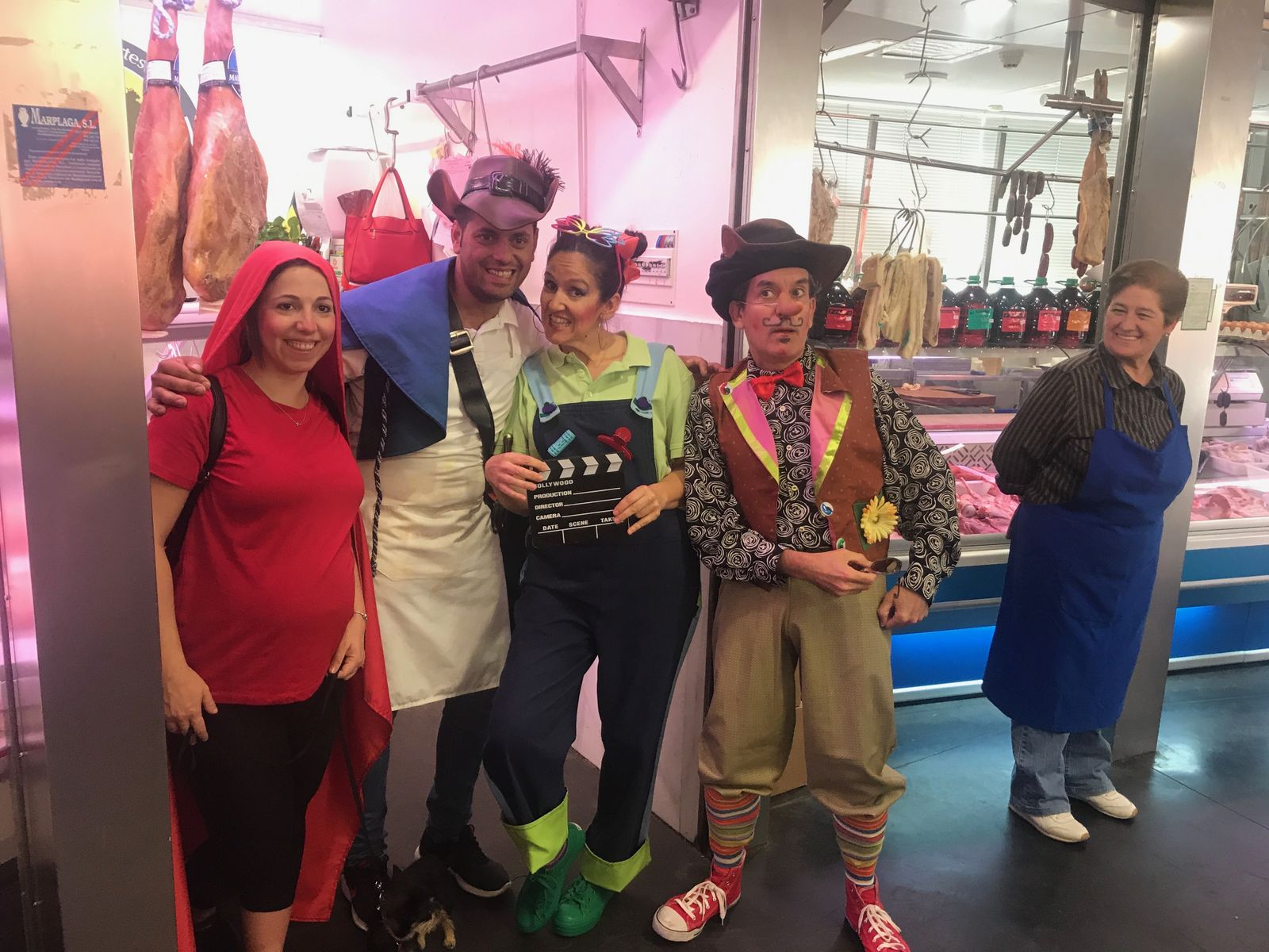 Casting de actores para una ruina de función.