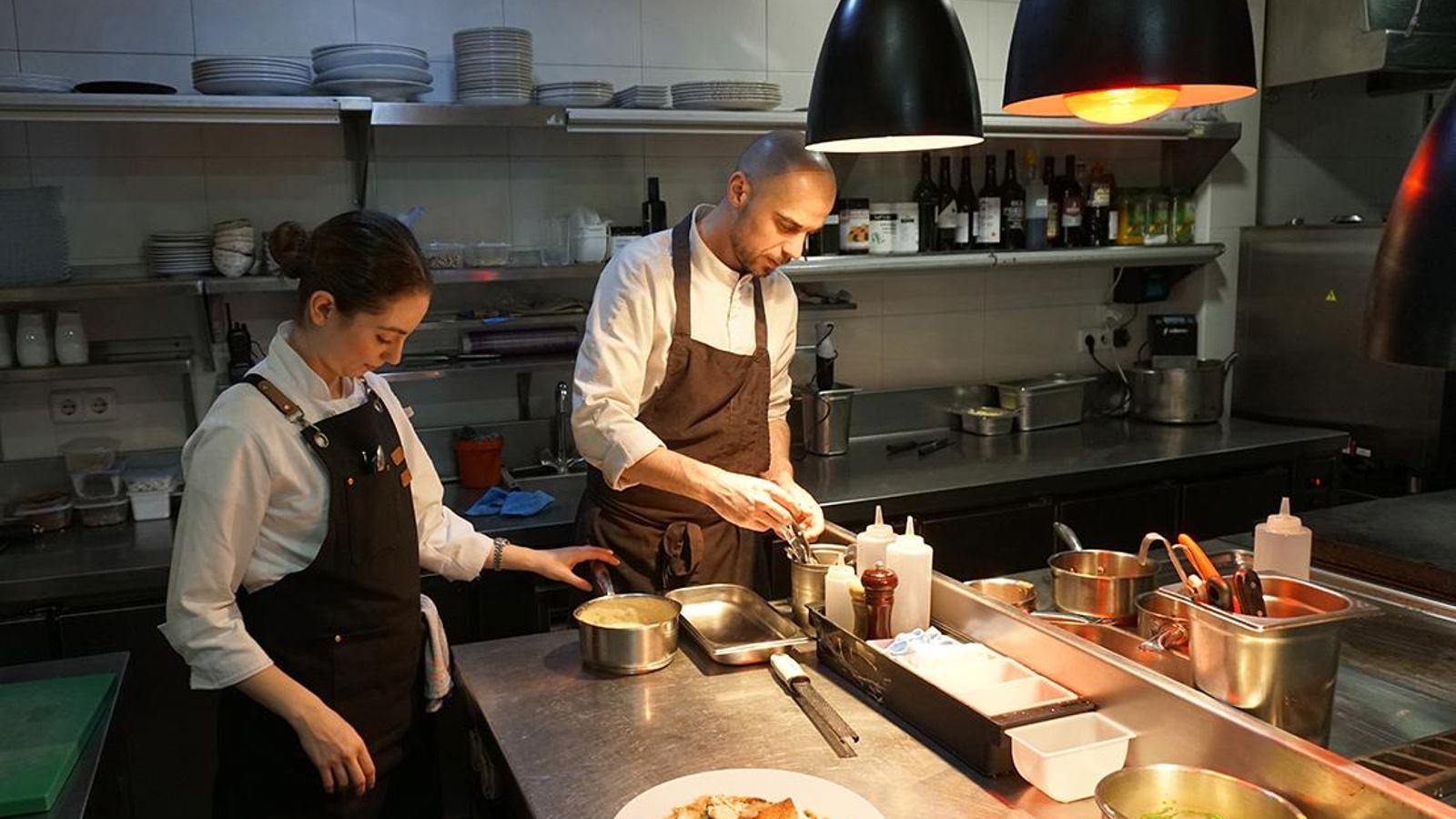 Romain Lascarides en el taller de Allégorie