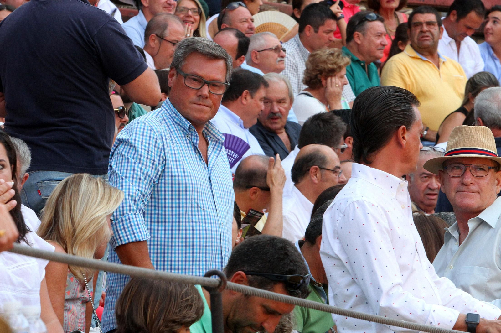 Imágenes de la corrida de rejones de Pablo Hermoso de Mendoza, Andrés Romero y Lea Vicens.