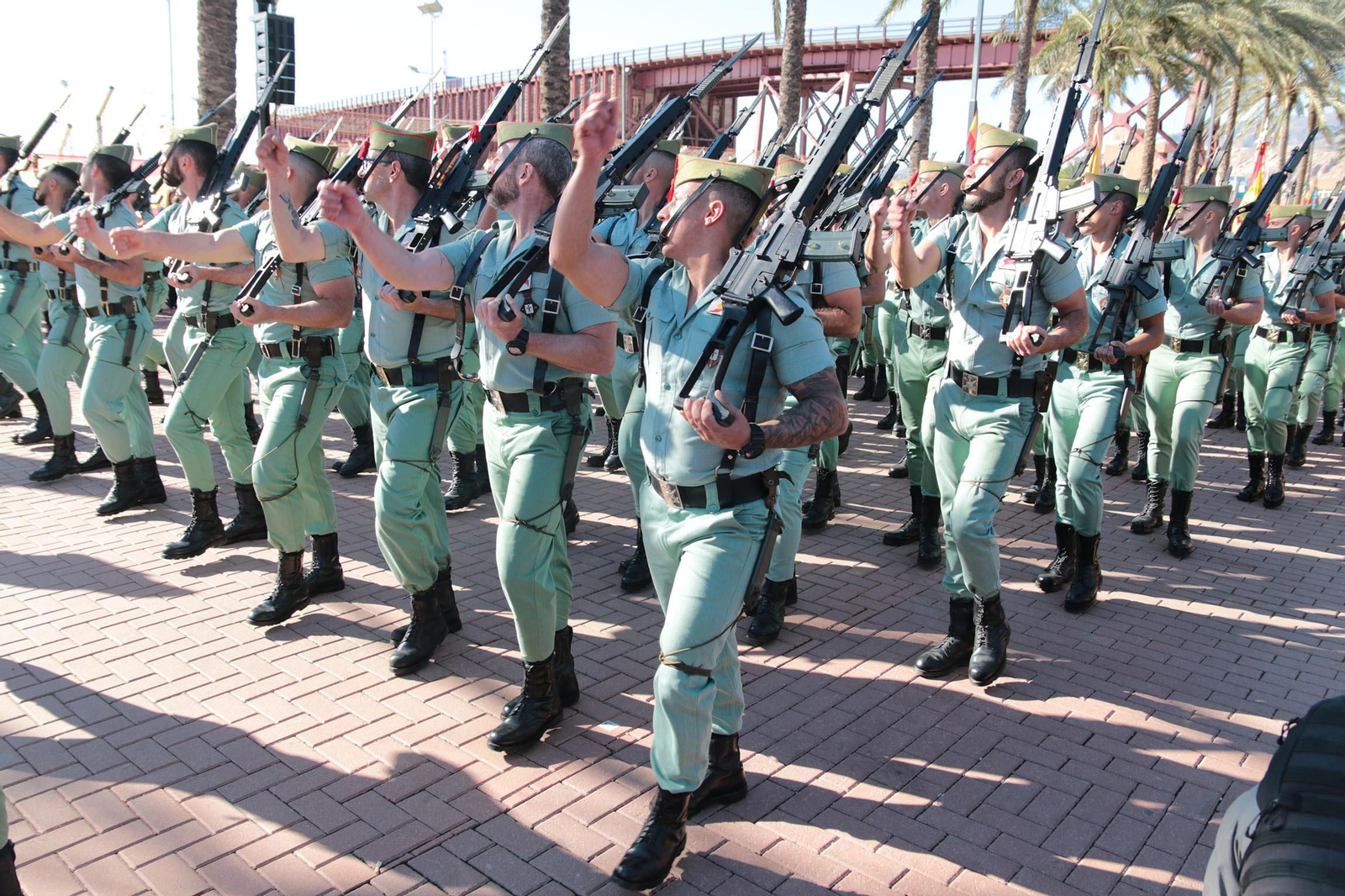 Jura de bandera civil en Las Almadrabillas