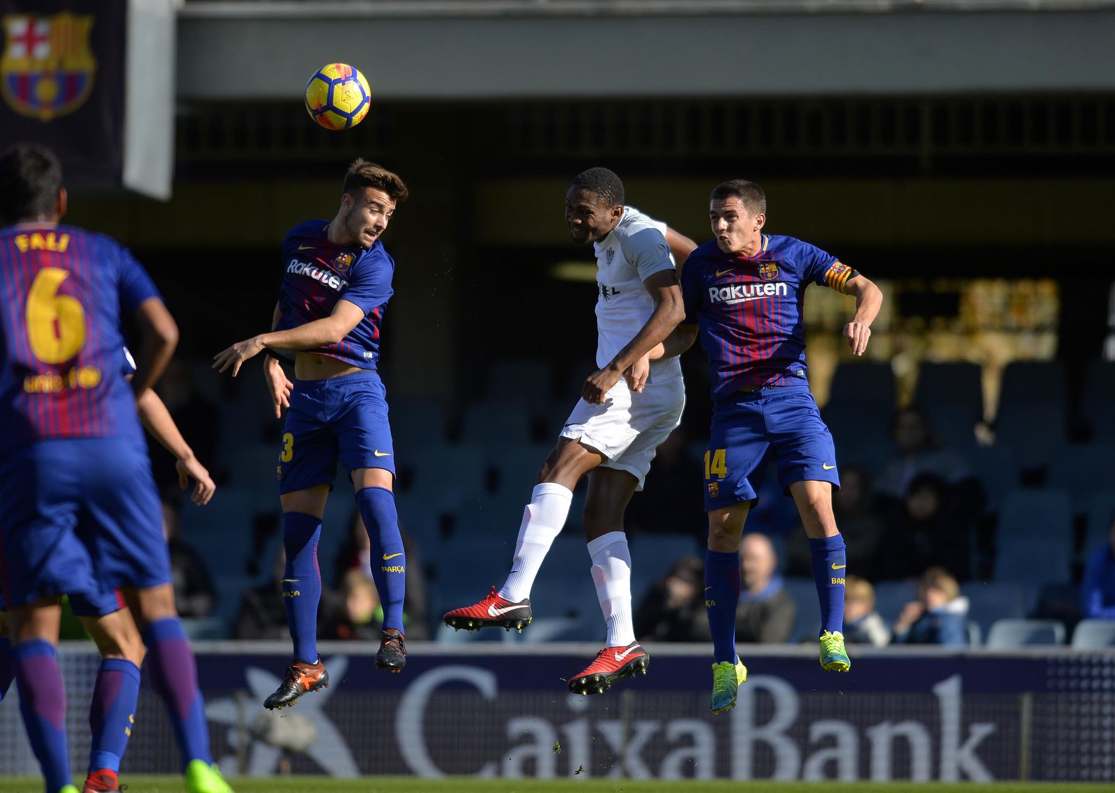 Las imágenes del Barcelona B- UD Almería