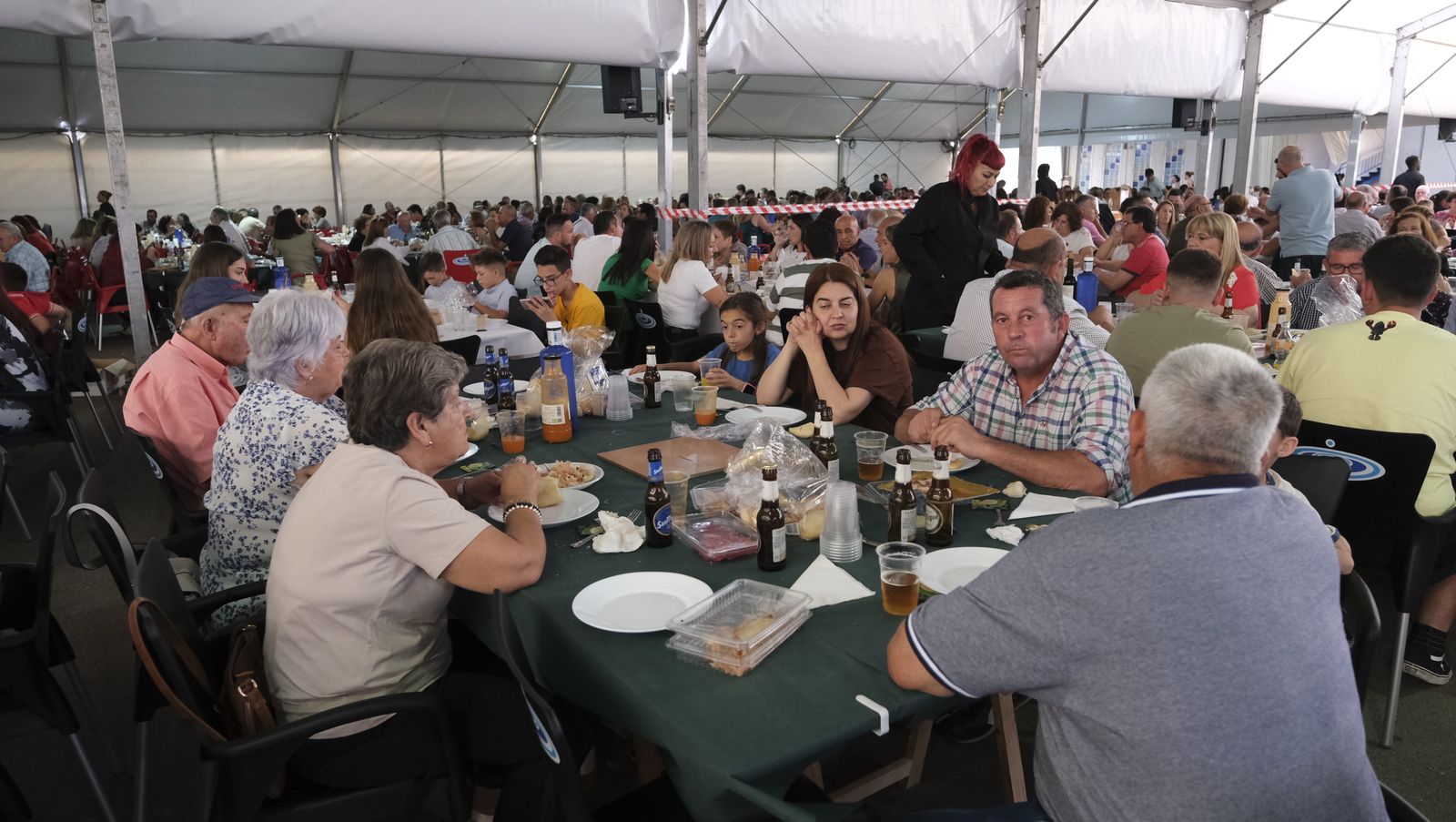 Imágenes de la comida anual de la CUCN, en Níjar
