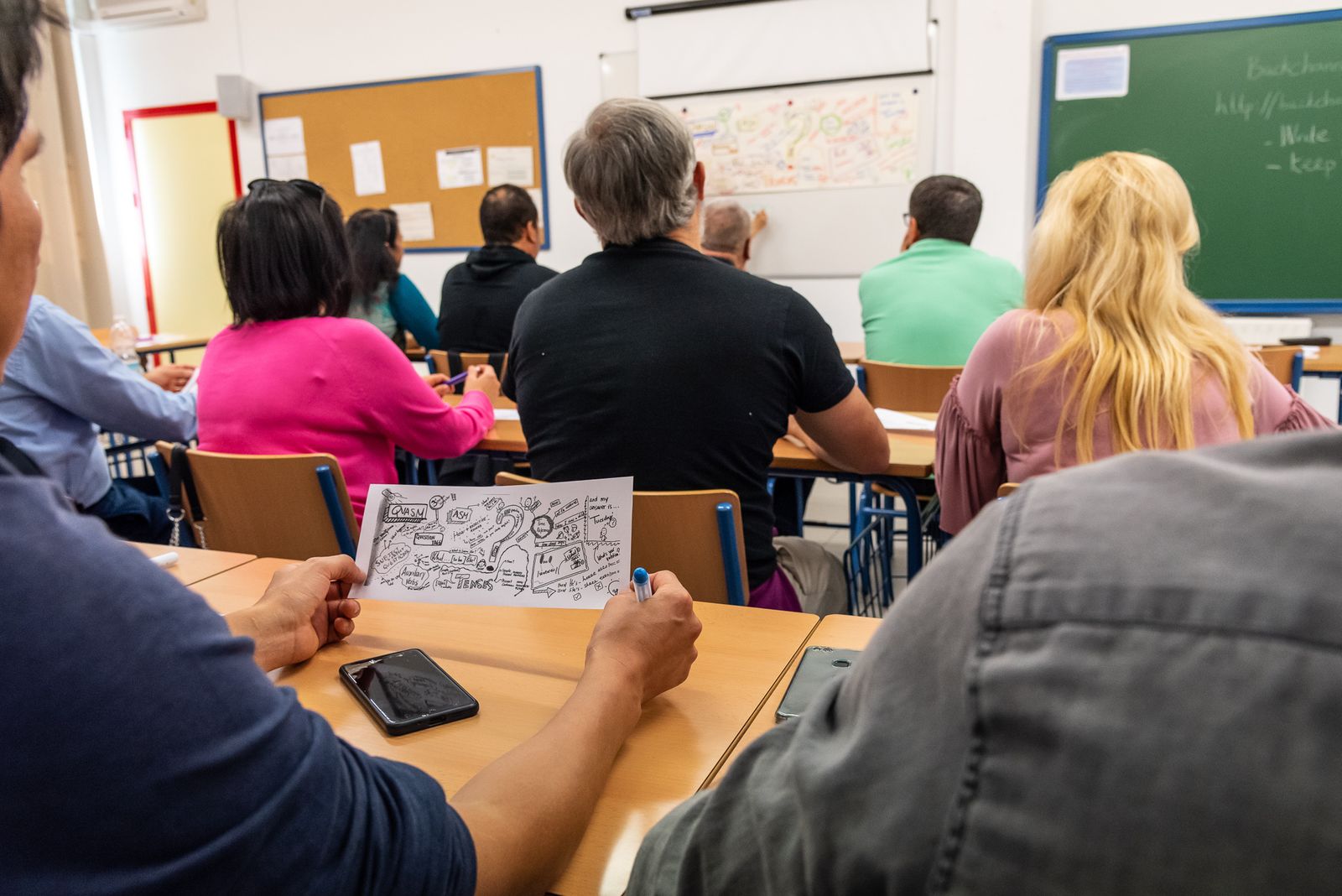 Escuela Oficial de Idiomas de la capital onubense.