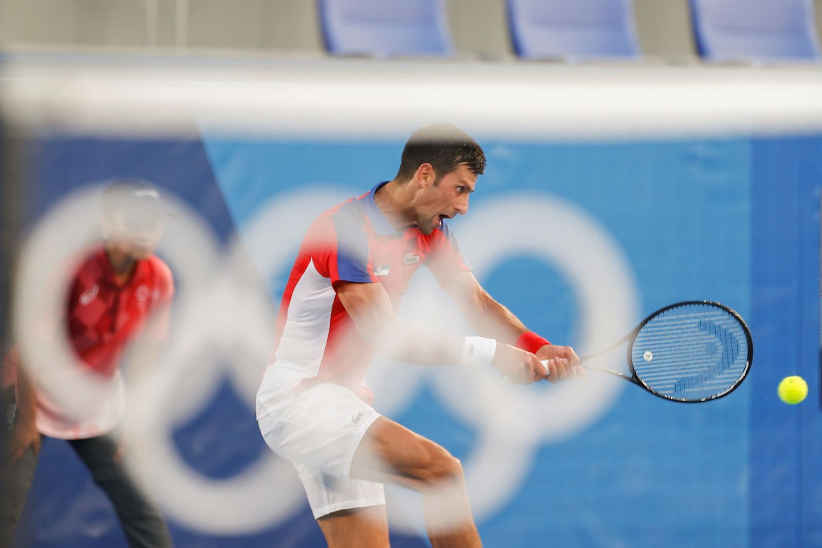 Las fotos del Davidovich-Djokovic