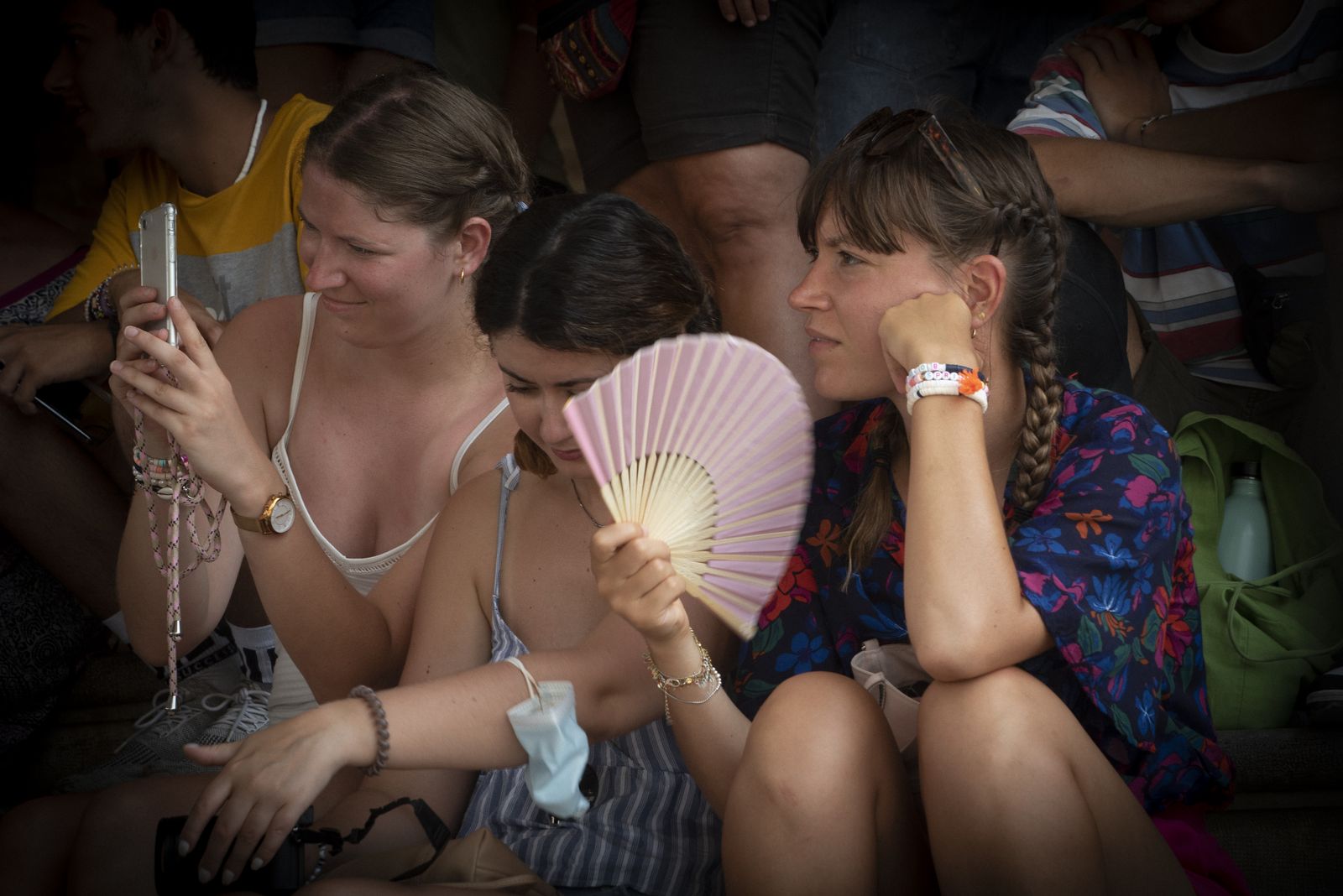 Primera jornada de calor en Sevilla