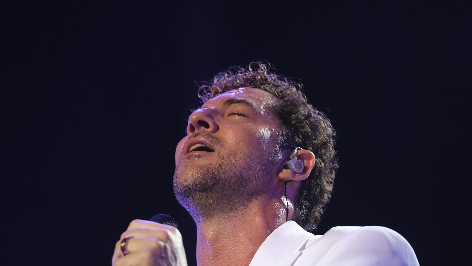 David Bisbal arrasa en su concierto de Roquetas de Mar
