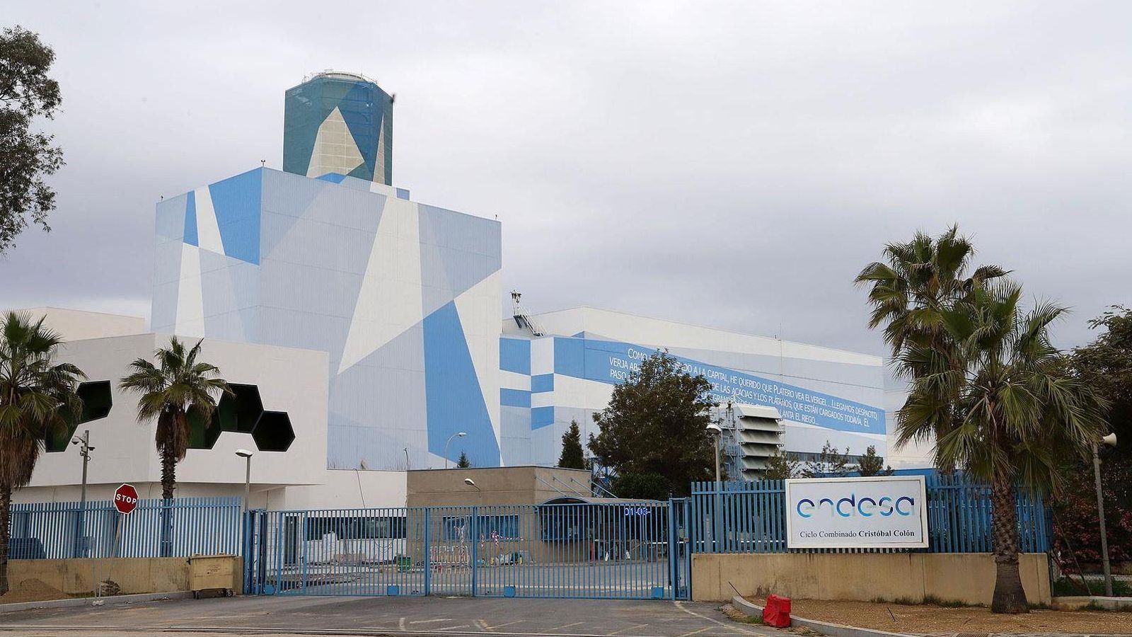 Instalaciones de Endesa en Huelva. Instalaciones de Endesa en Huelva.
