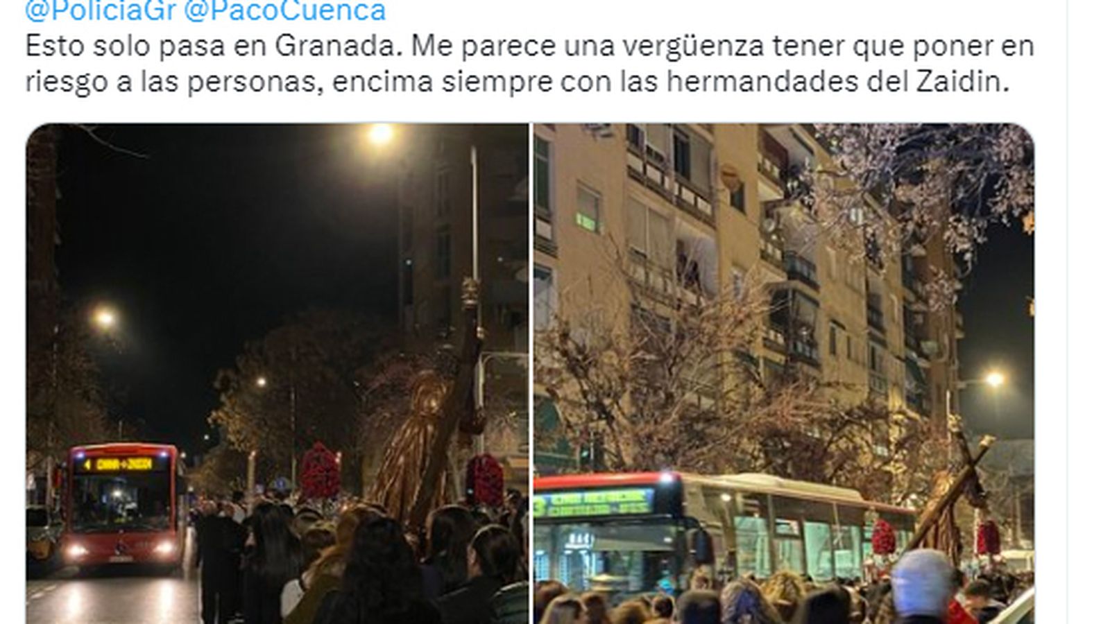 Las redes sociales han visibilizado los problemas de seguridad del vía crucis de El Trabajo