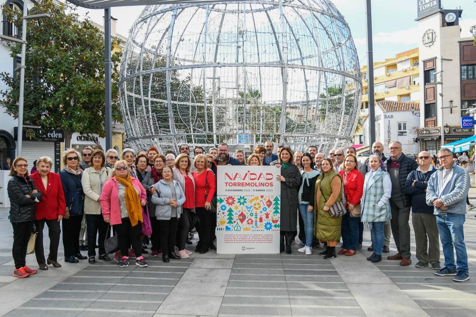 La presentación de la programación navideña de la ciudad.